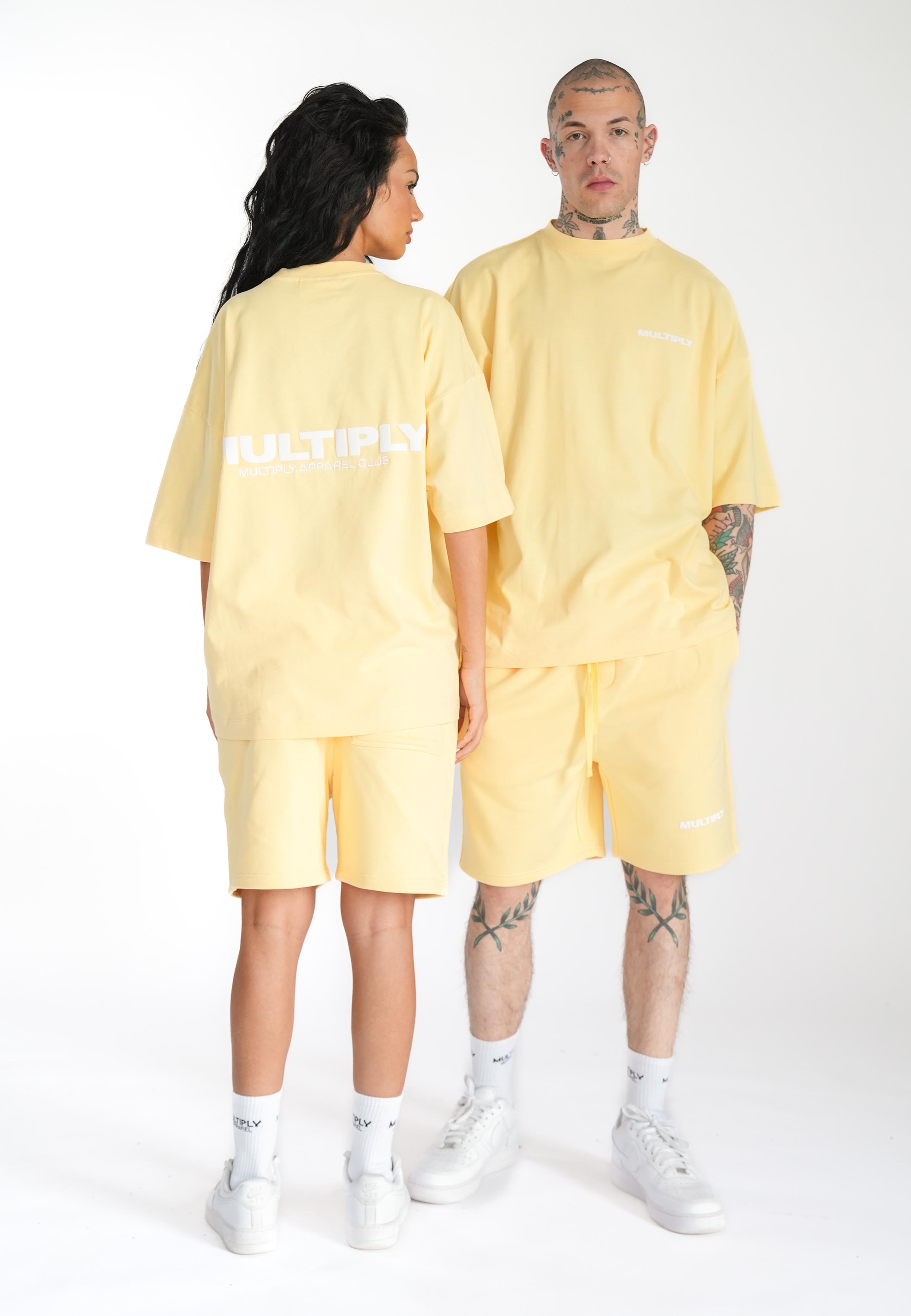 Multiply Apparel Shorts MULTIPLY Golden Haze – weitere Ansicht 4