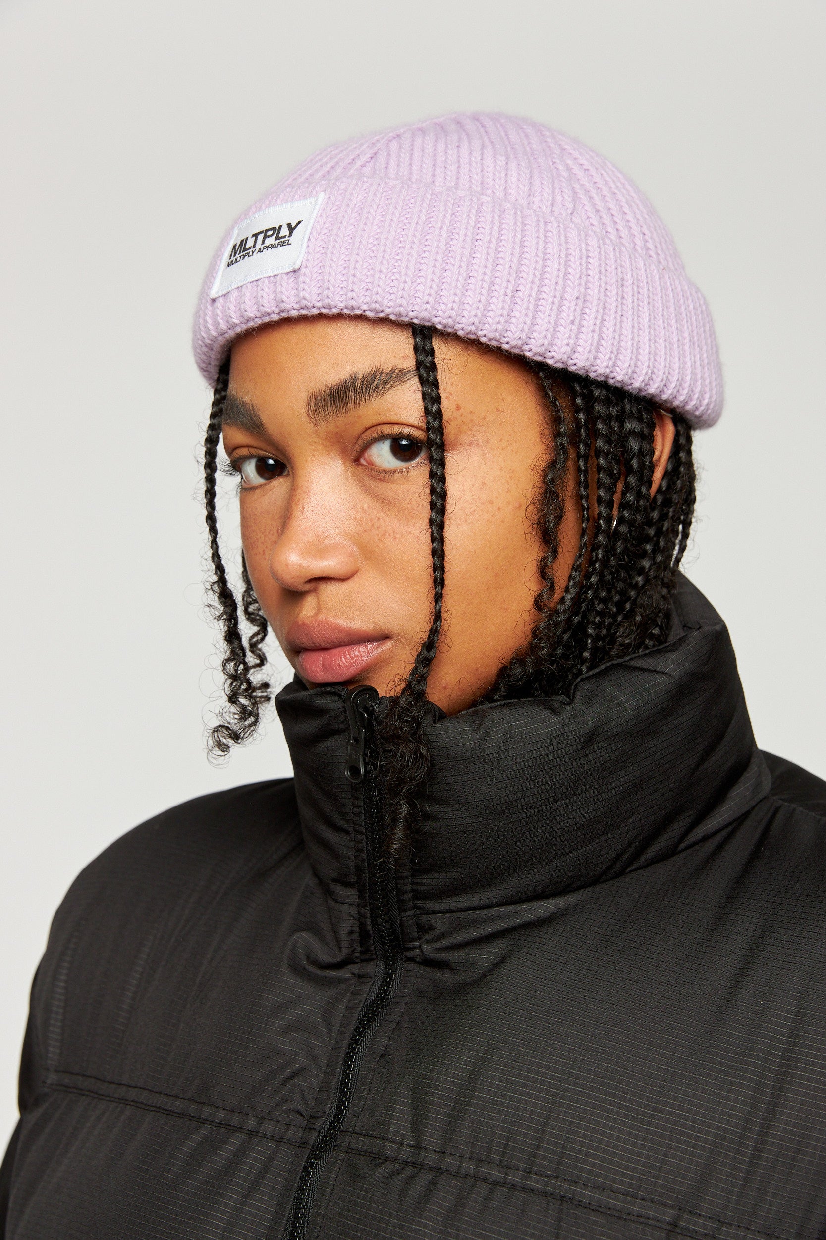 Multiply Apparel Beanie MLTPLY Lavendula – weitere Ansicht 2