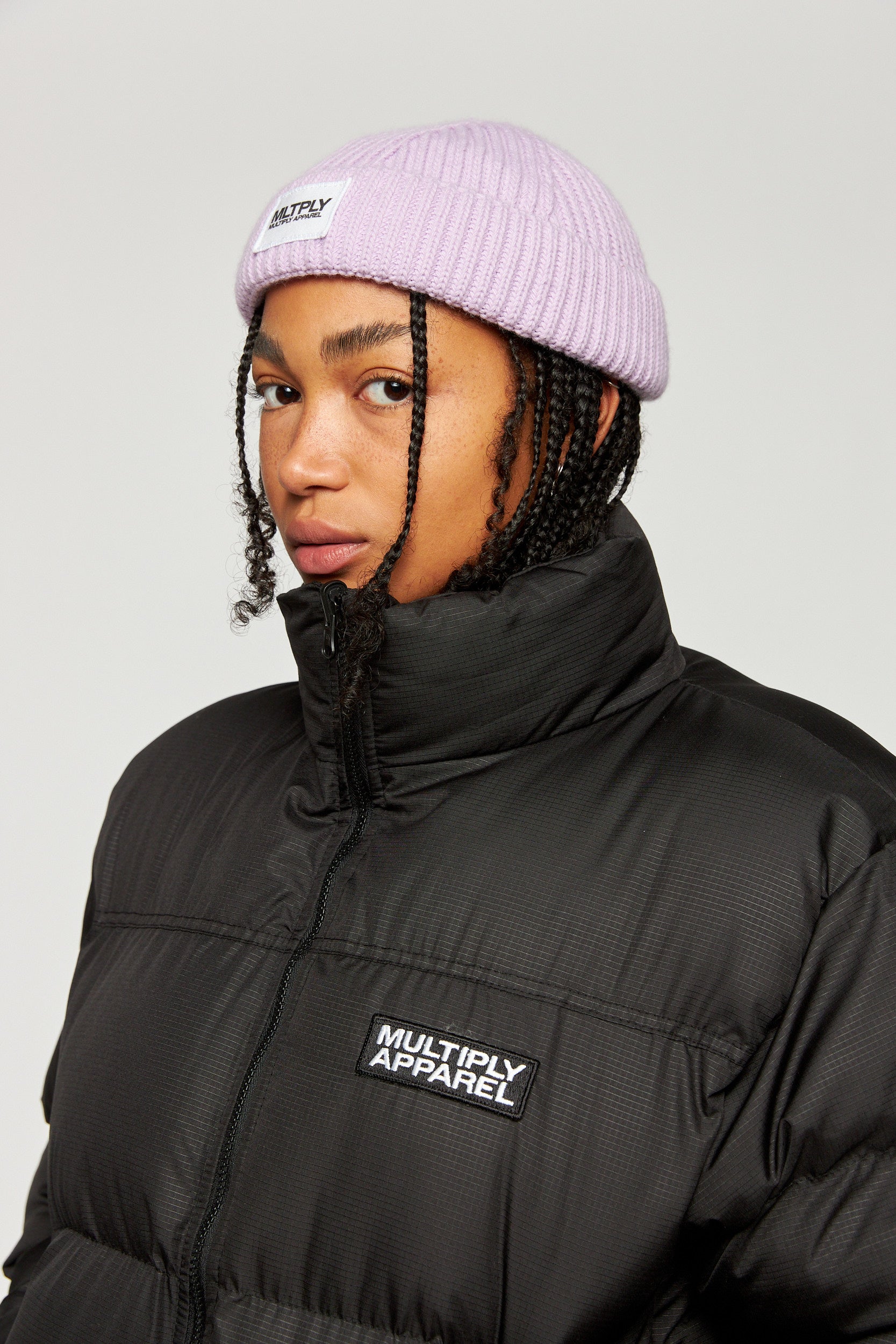 Multiply Apparel Beanie MLTPLY Lavendula – weitere Ansicht 4