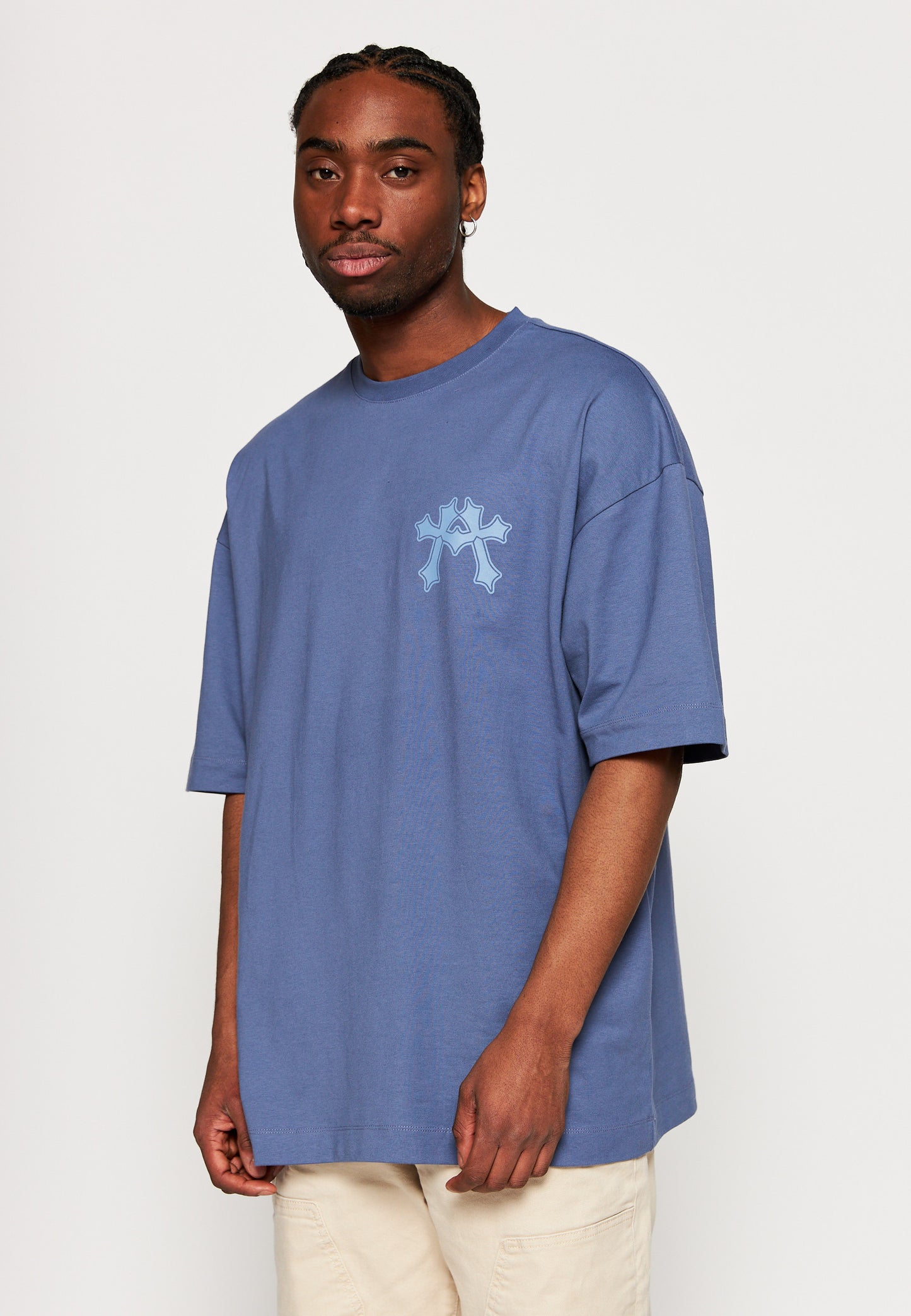 Oversize T-Shirt X Blue Indigo