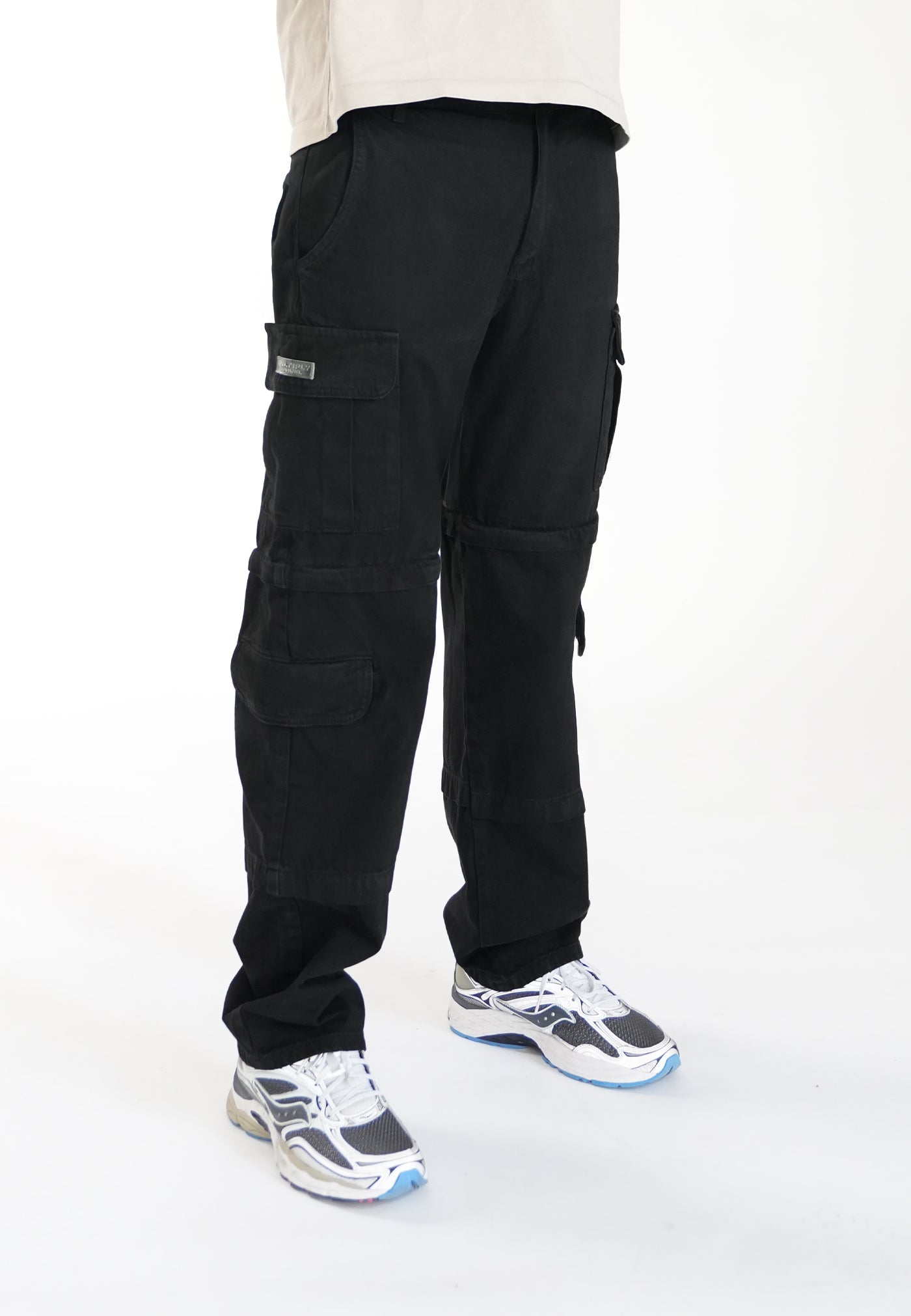 Multiply Apparel Trifecta Cargo Shepherd Pants Black – weitere Ansicht 3