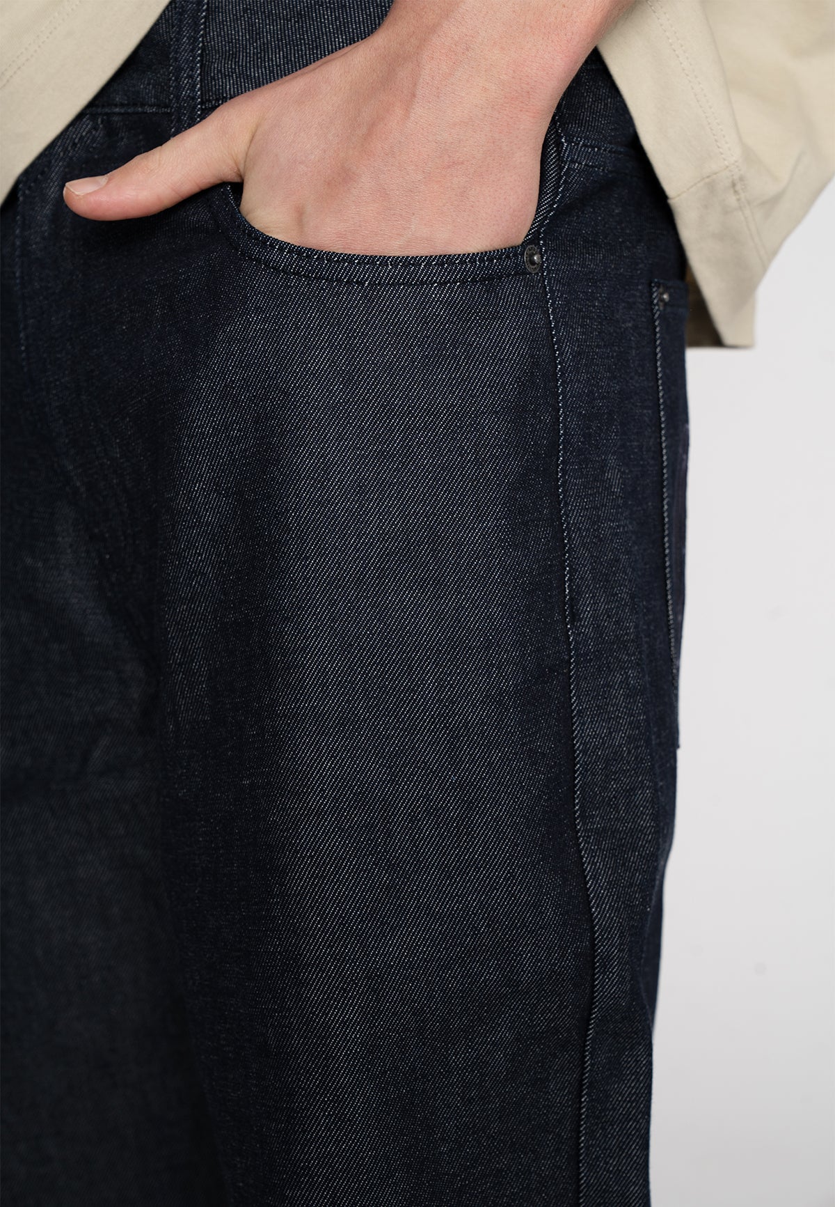 Multiply Apparel Wide Straight Jeans SLICK Blue Grey – weitere Ansicht 5