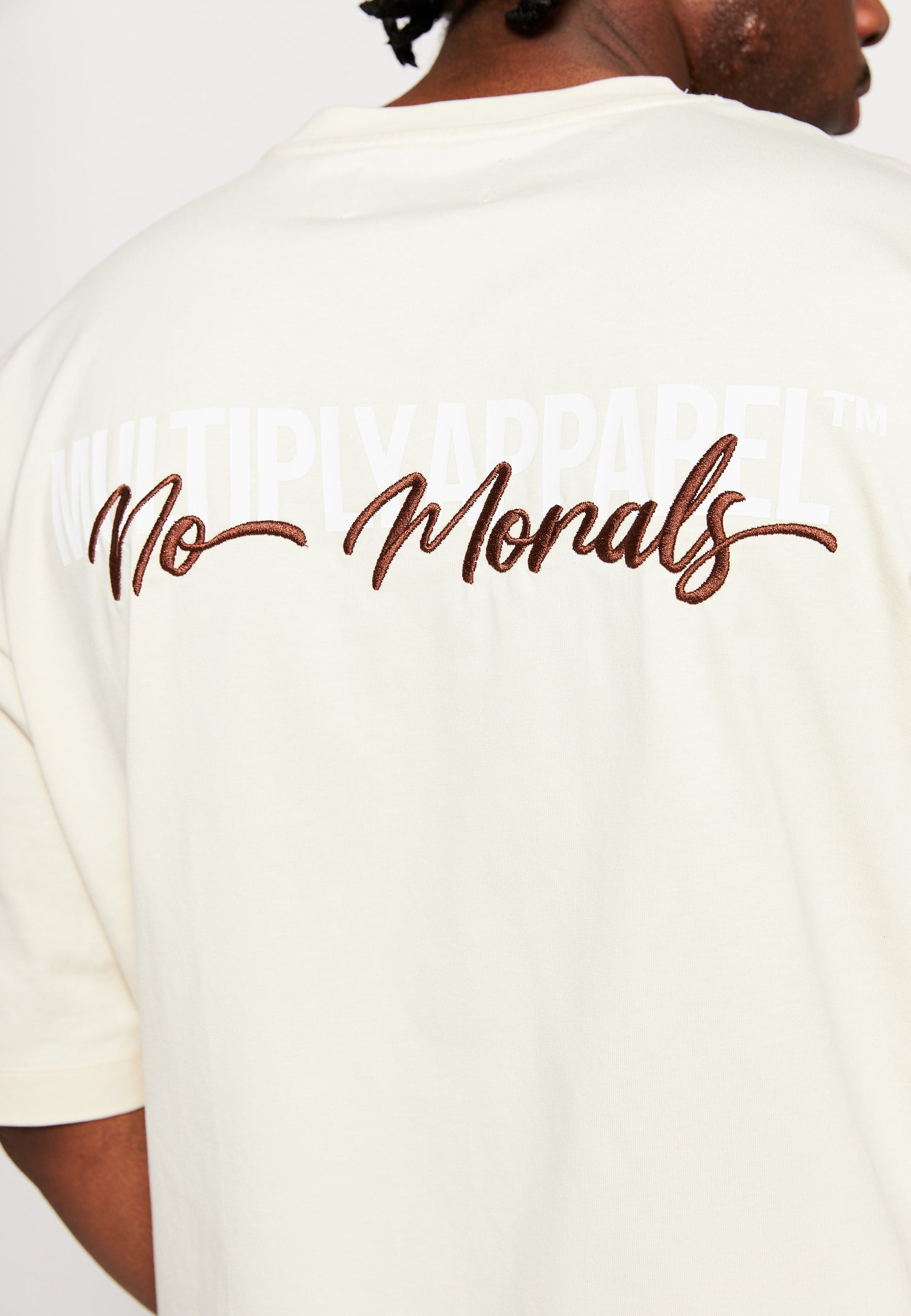 Oversize T-Shirt NO MORALS Turtle Dove