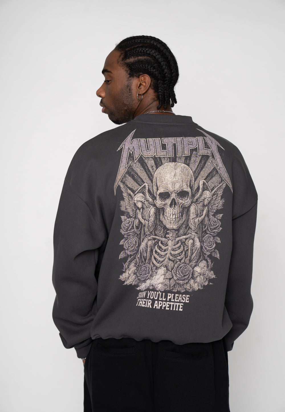 Oversize Sweatshirt X Black Soda Washed