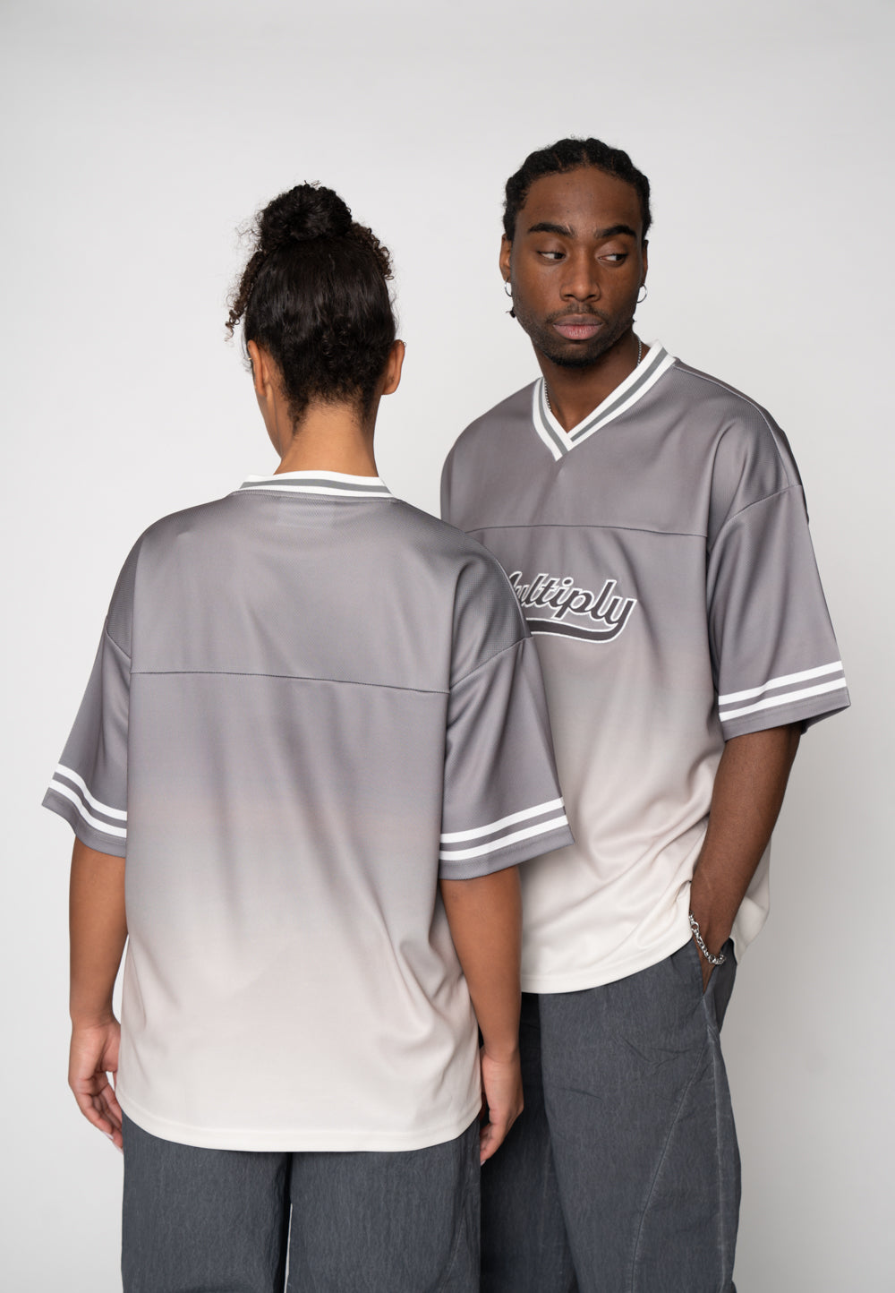 Multiply Apparel Oversize Sports T-shirt ASTRO Gargoyle – Frontalansicht