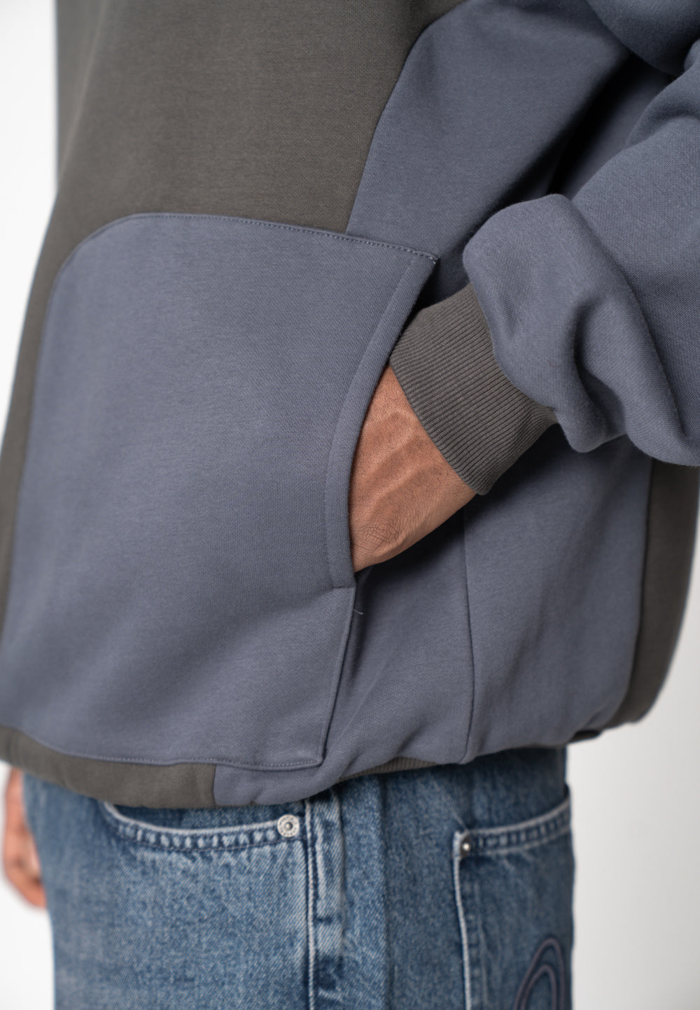 Oversized Hoodie BILLA Ombre Blue