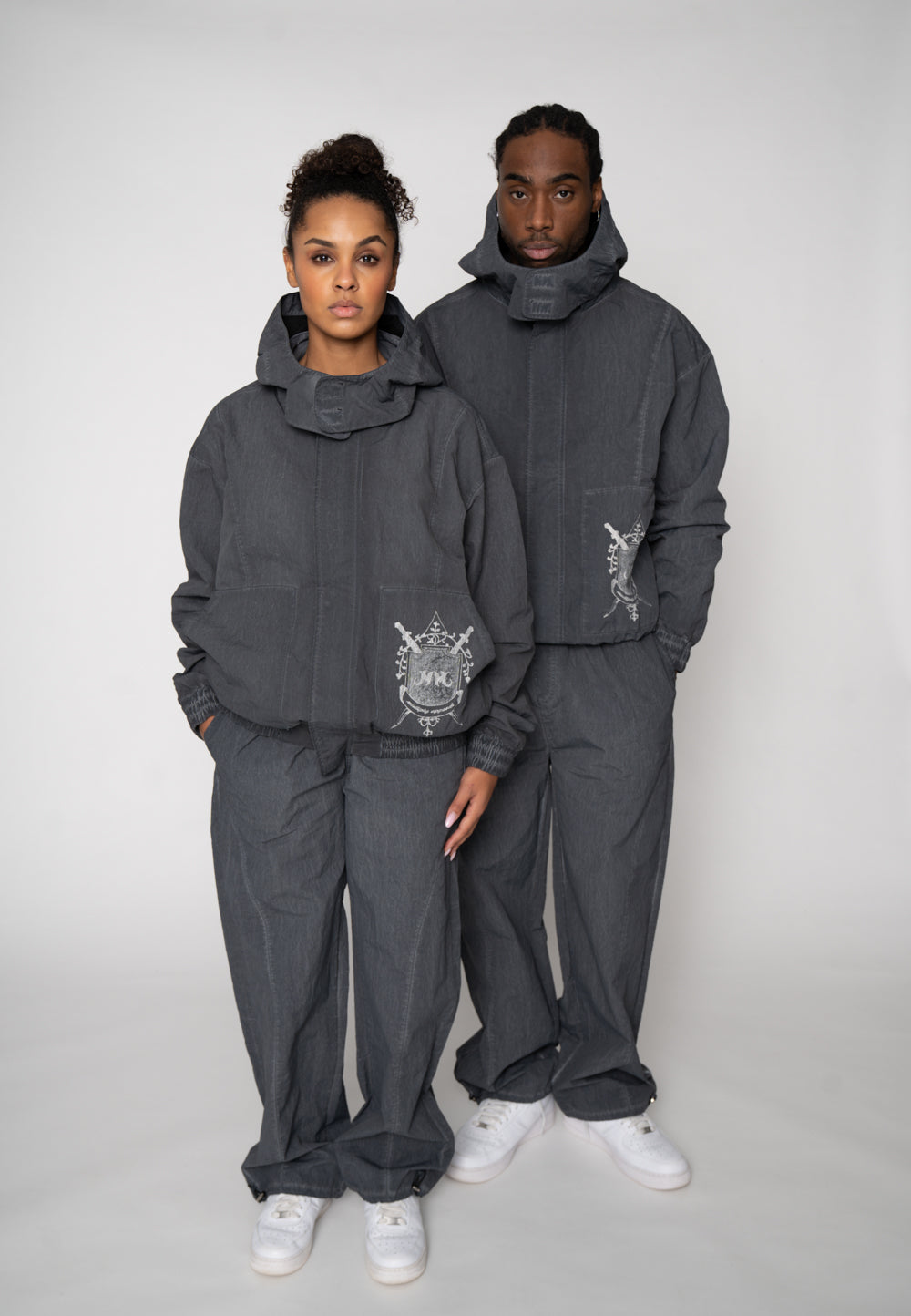Multiply Apparel Parachute Trousers TROOPER Gargoyle – weitere Ansicht 2