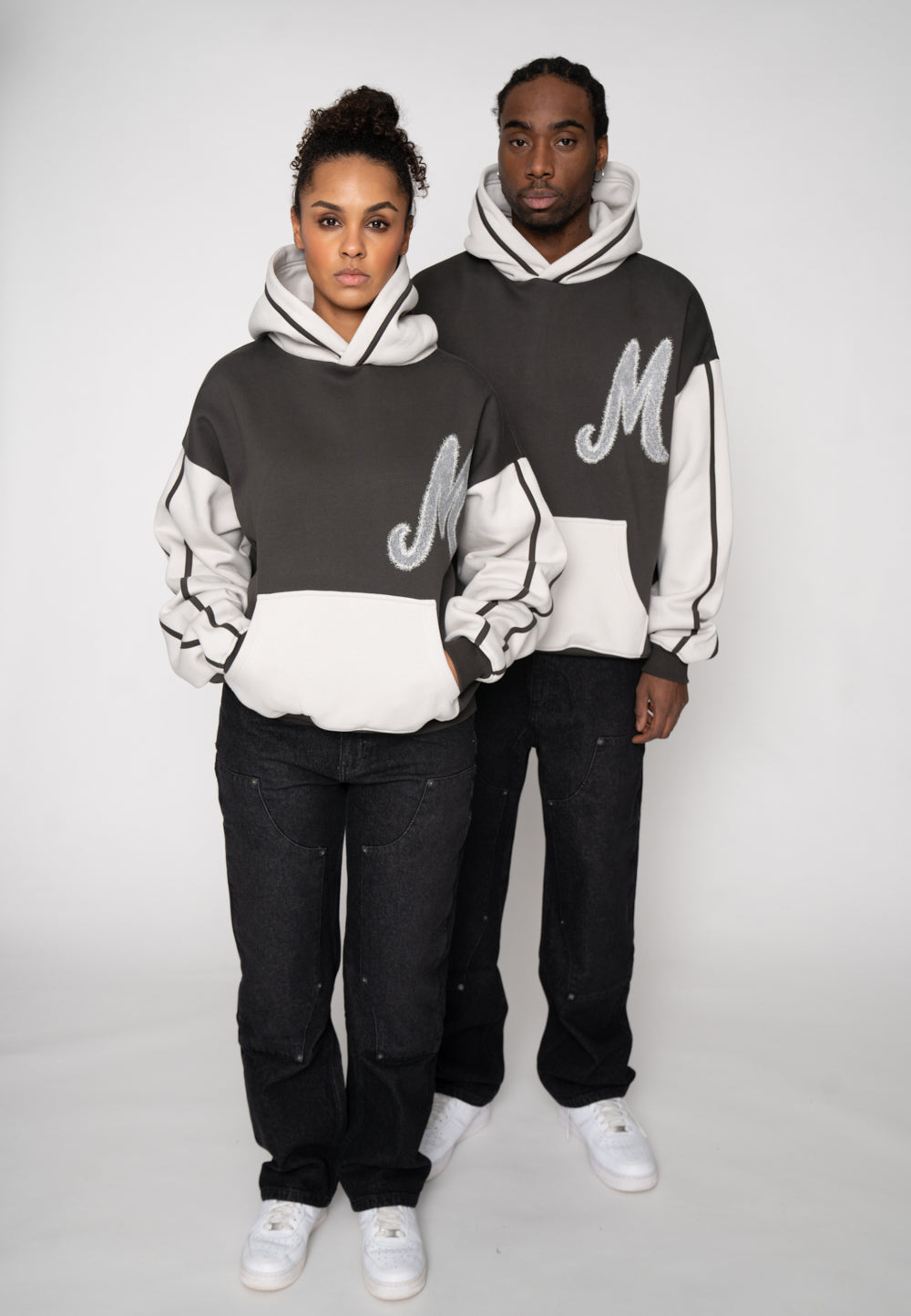 Multiply Apparel Oversize Hoodie FAUX Glacier Gray – weitere Ansicht 3