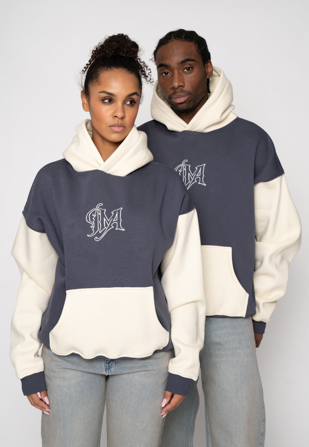Multiply Apparel Oversize Hoodie RIDGE Odyssey Gray – weitere Ansicht 3