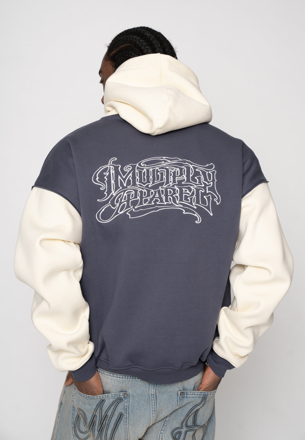 Multiply Apparel Oversize Hoodie RIDGE Odyssey Gray – weitere Ansicht 7