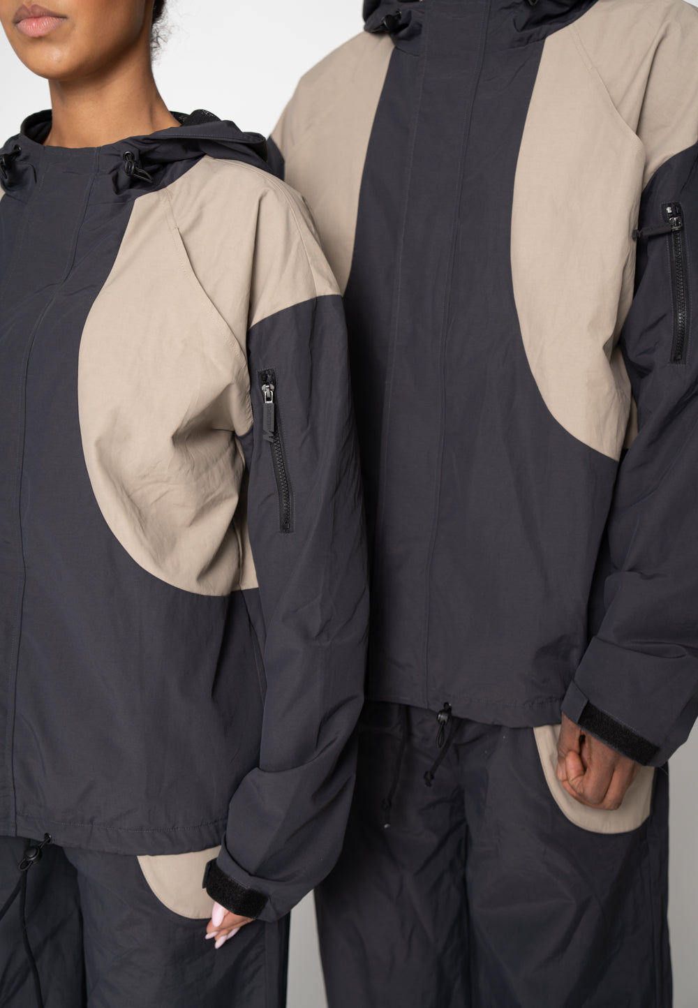 Multiply Apparel Technical Jacket VENT Phantom Washed – weitere Ansicht 5