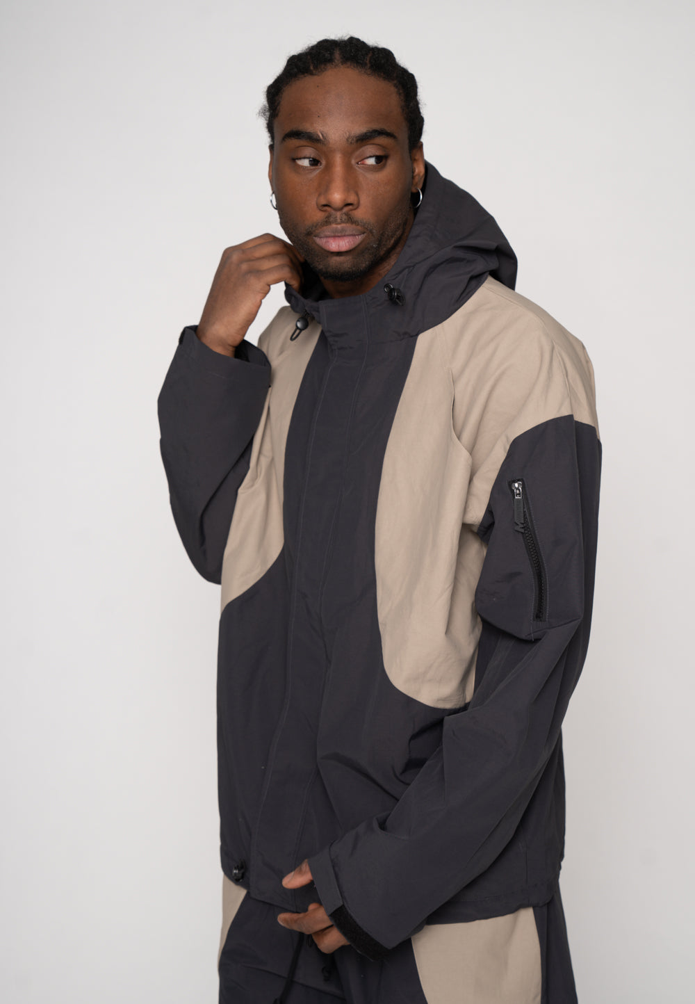 Multiply Apparel Technical Jacket VENT Phantom Washed – weitere Ansicht 8