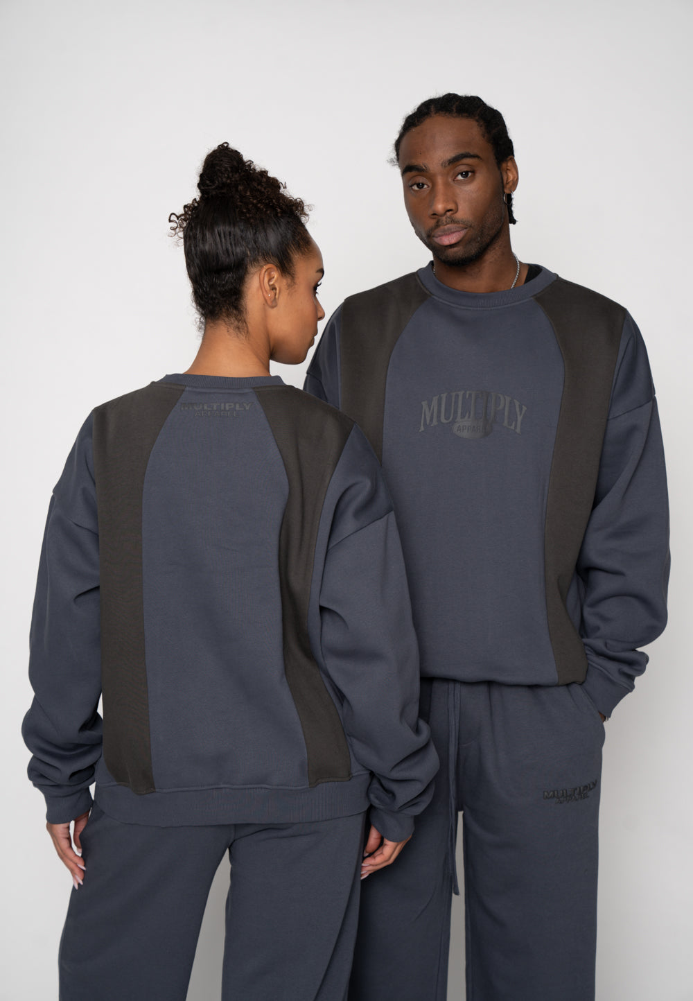 Oversize Sweatshirt HOMING Ombre Blue