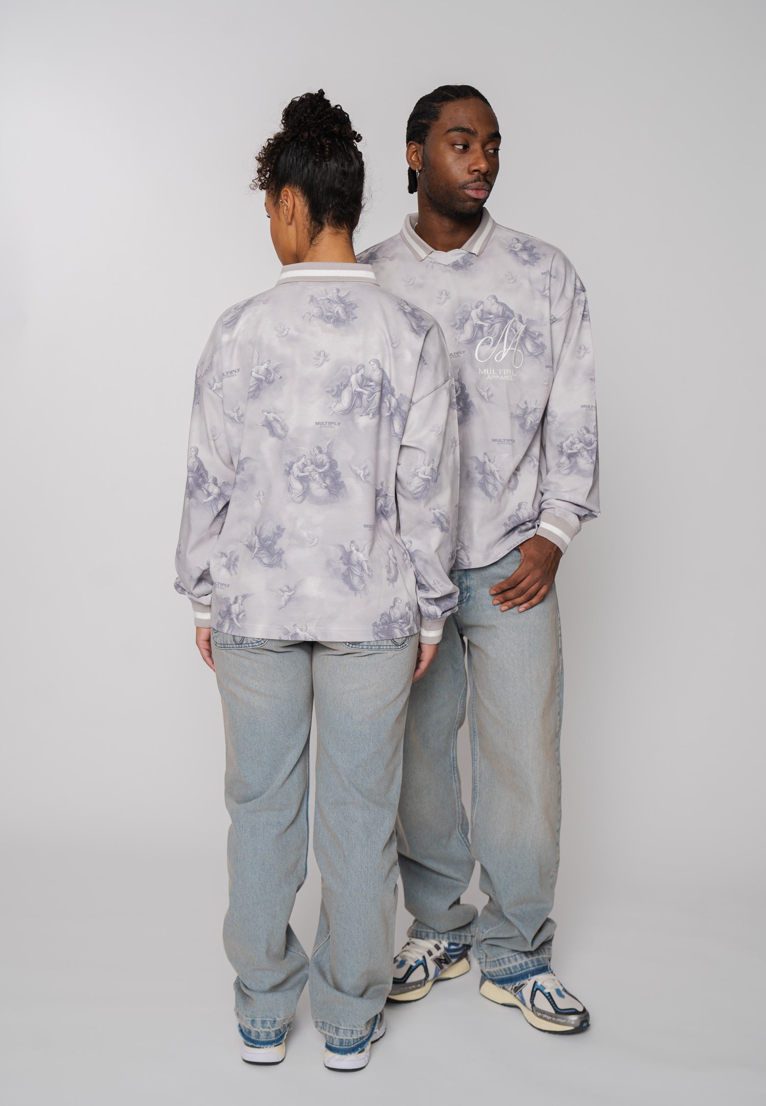 Multiply Apparel Oversize Polo ETHERIAL Alloy – weitere Ansicht 5