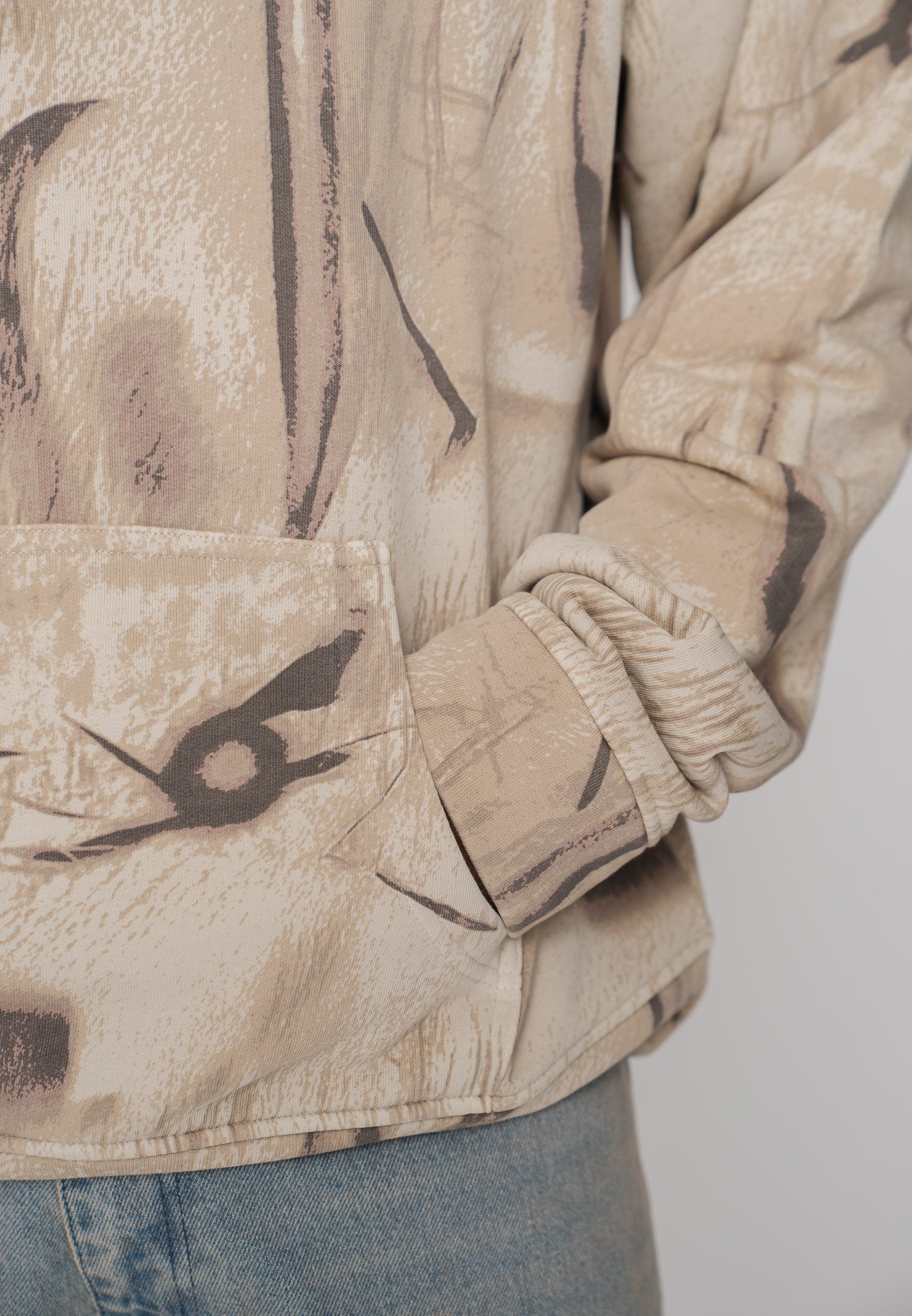 Oversize Sweatshirt Polo WILTED Castle Wall