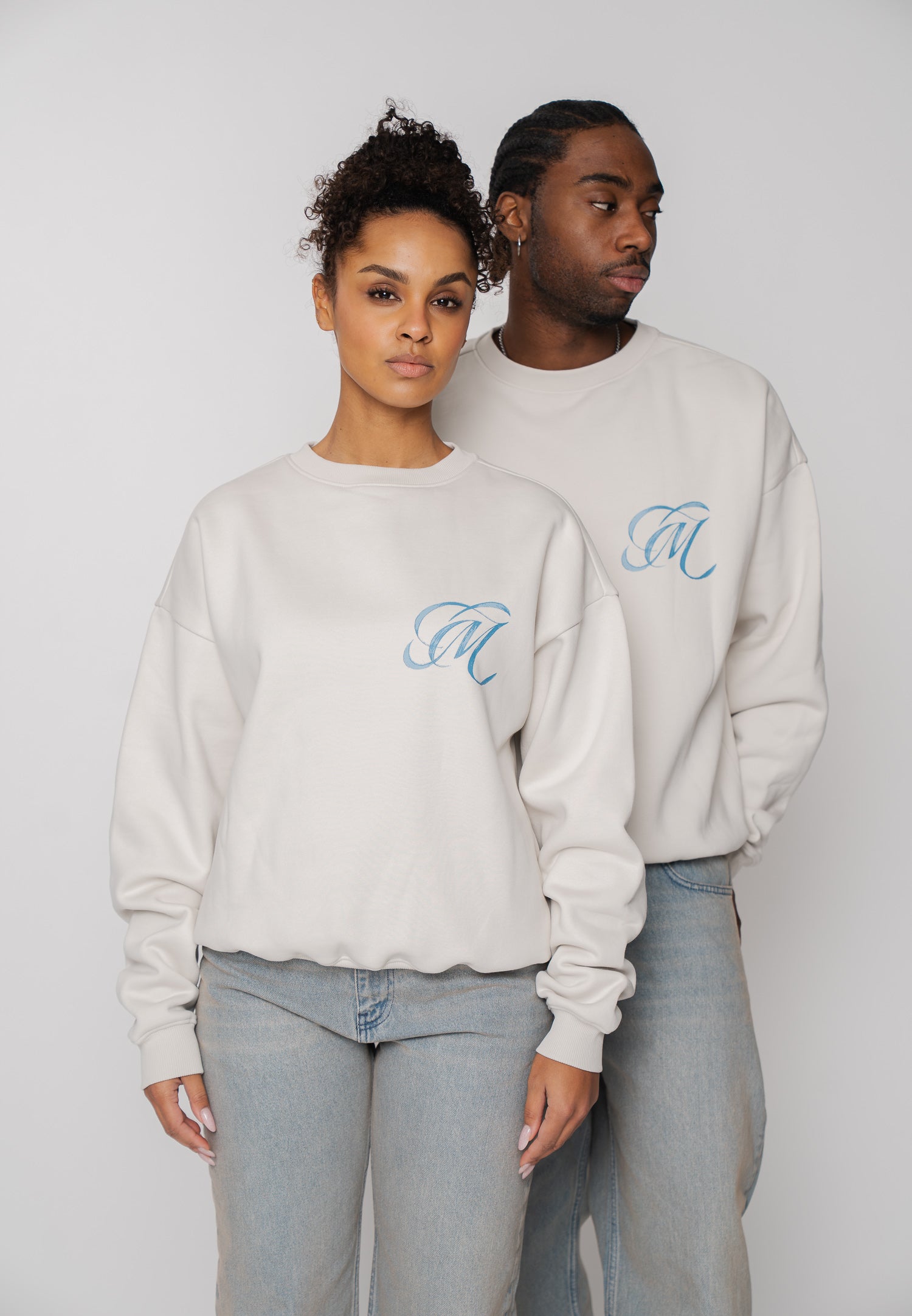 Multiply Apparel Sweatshirt TATT Vasporous Gray – weitere Ansicht 4