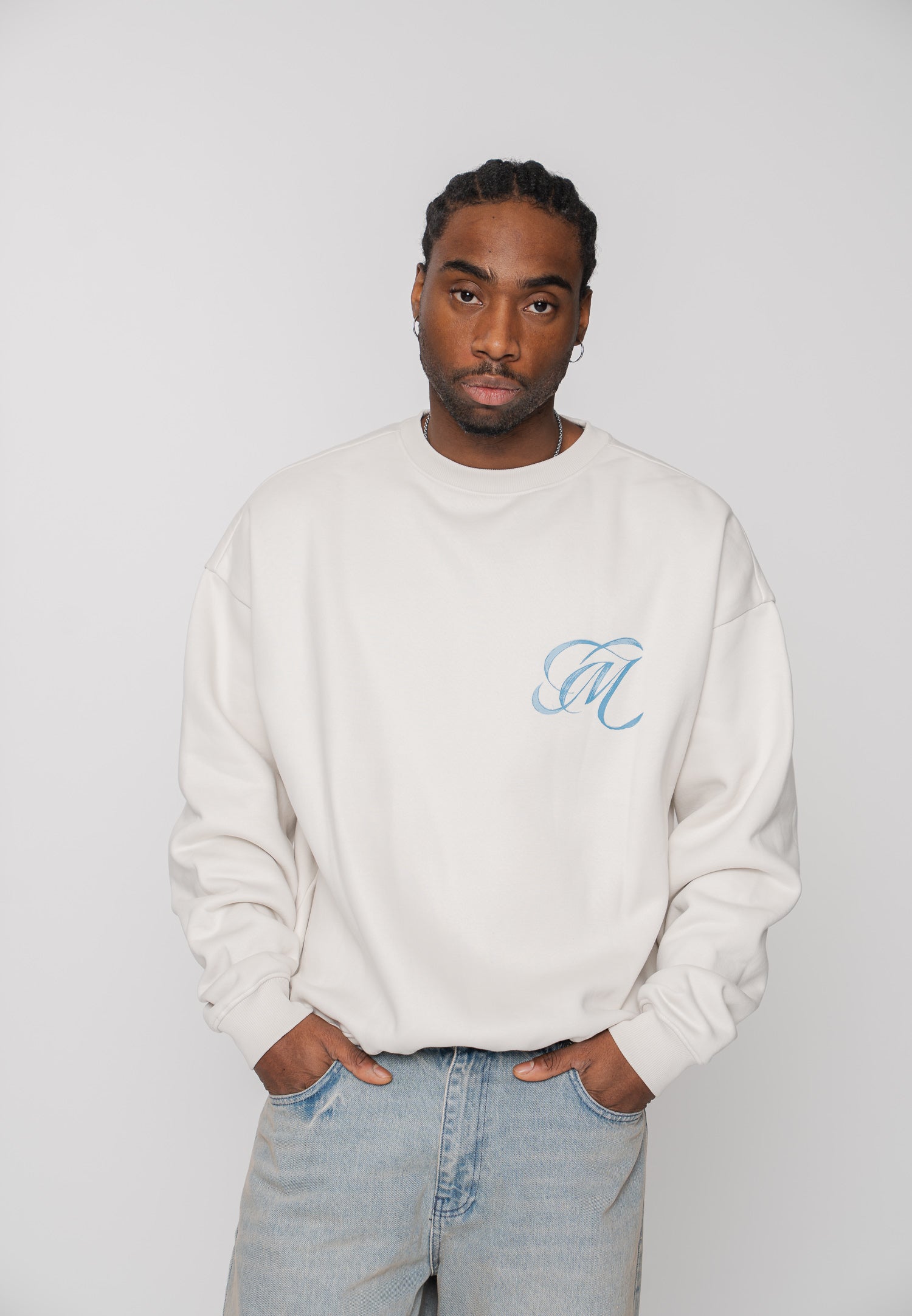 Multiply Apparel Sweatshirt TATT Vasporous Gray – weitere Ansicht 6