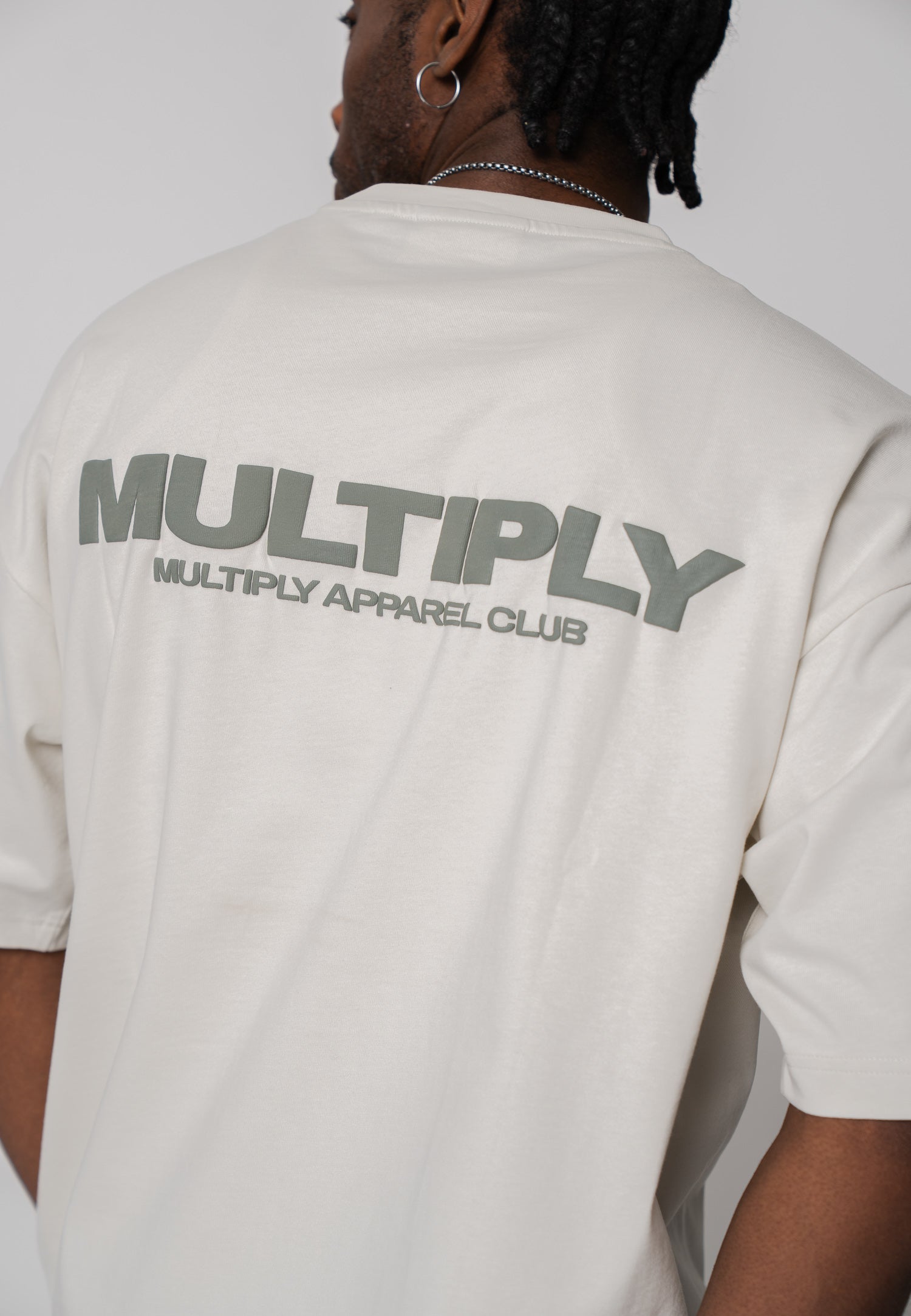 Multiply Apparel Oversize T-shirt MULTIPLY Vasporous Gray – weitere Ansicht 5