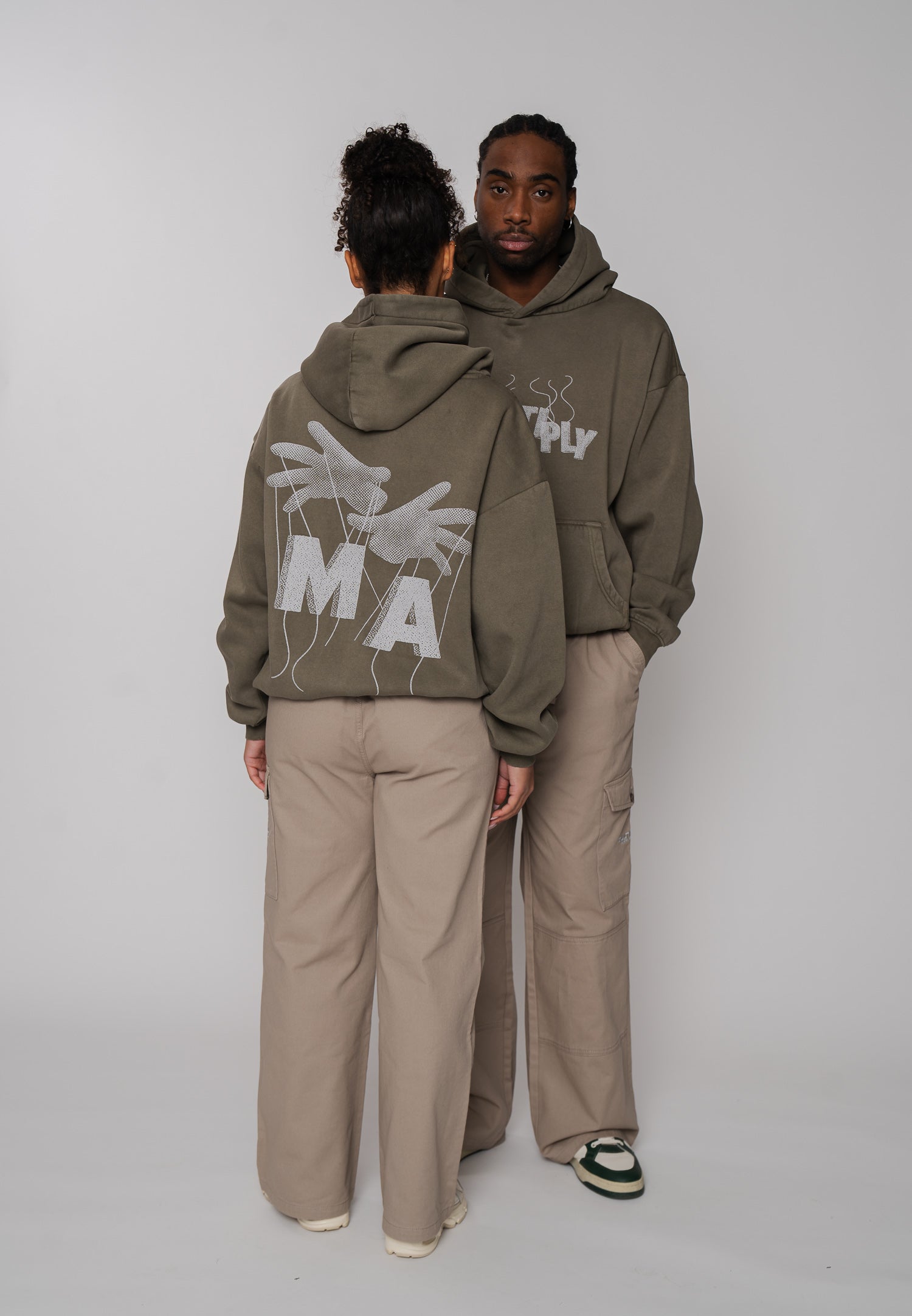 Multiply Apparel Oversize Hoodie MARIONETTE Kalamata – weitere Ansicht 5