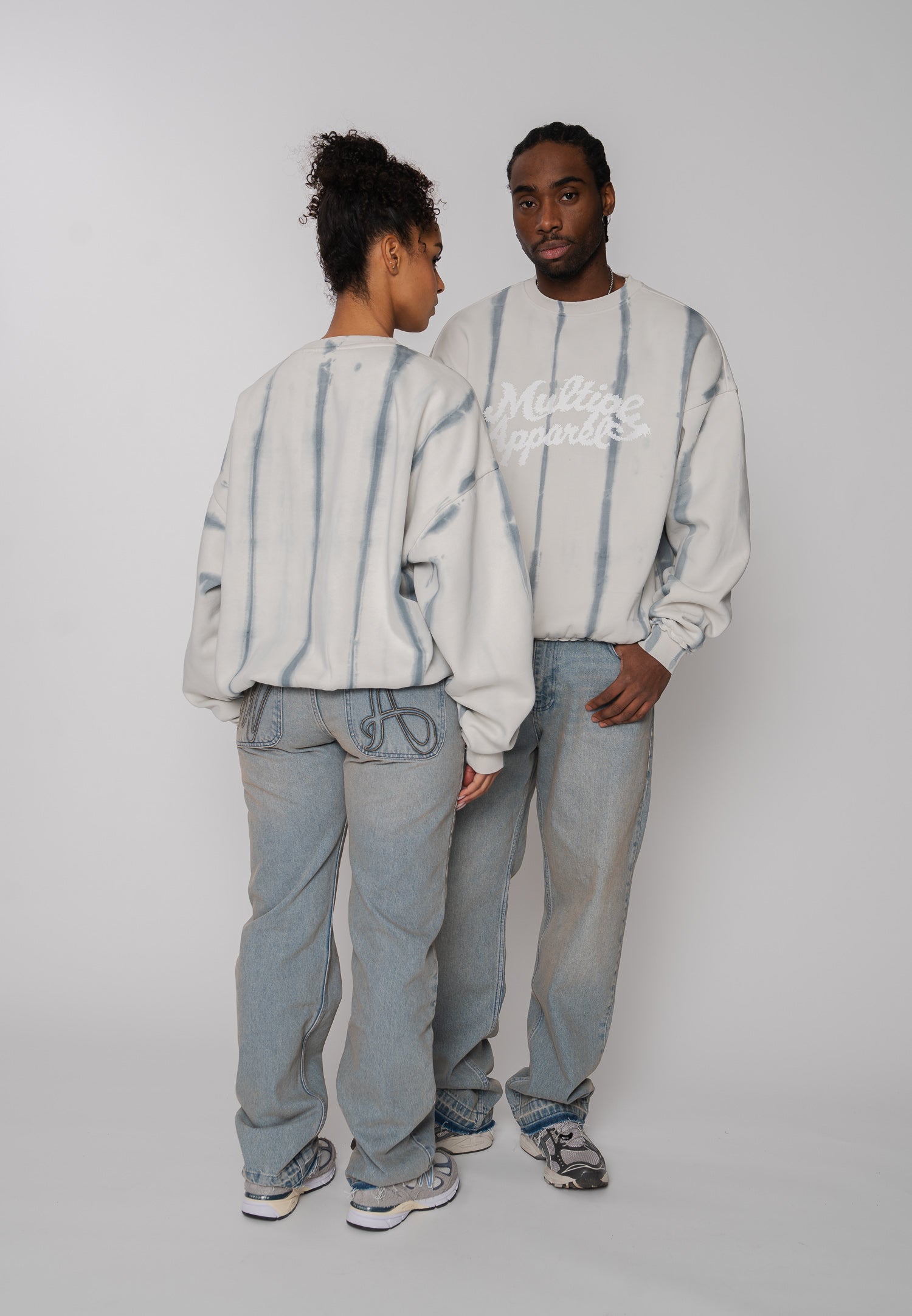 Multiply Apparel Sweatshirt SKYDANCER Skywriting – weitere Ansicht 3