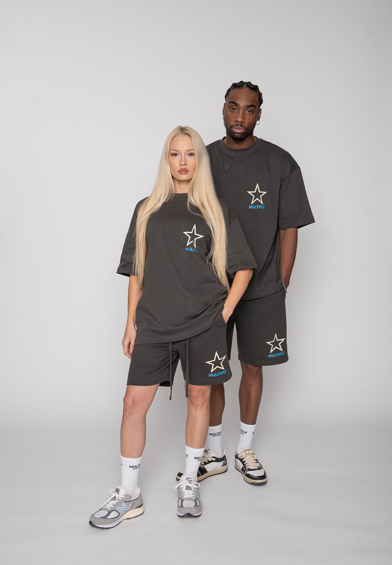 Multiply Apparel Oversize T-Shirt MULTI UNI Phantom Washed – weitere Ansicht 3