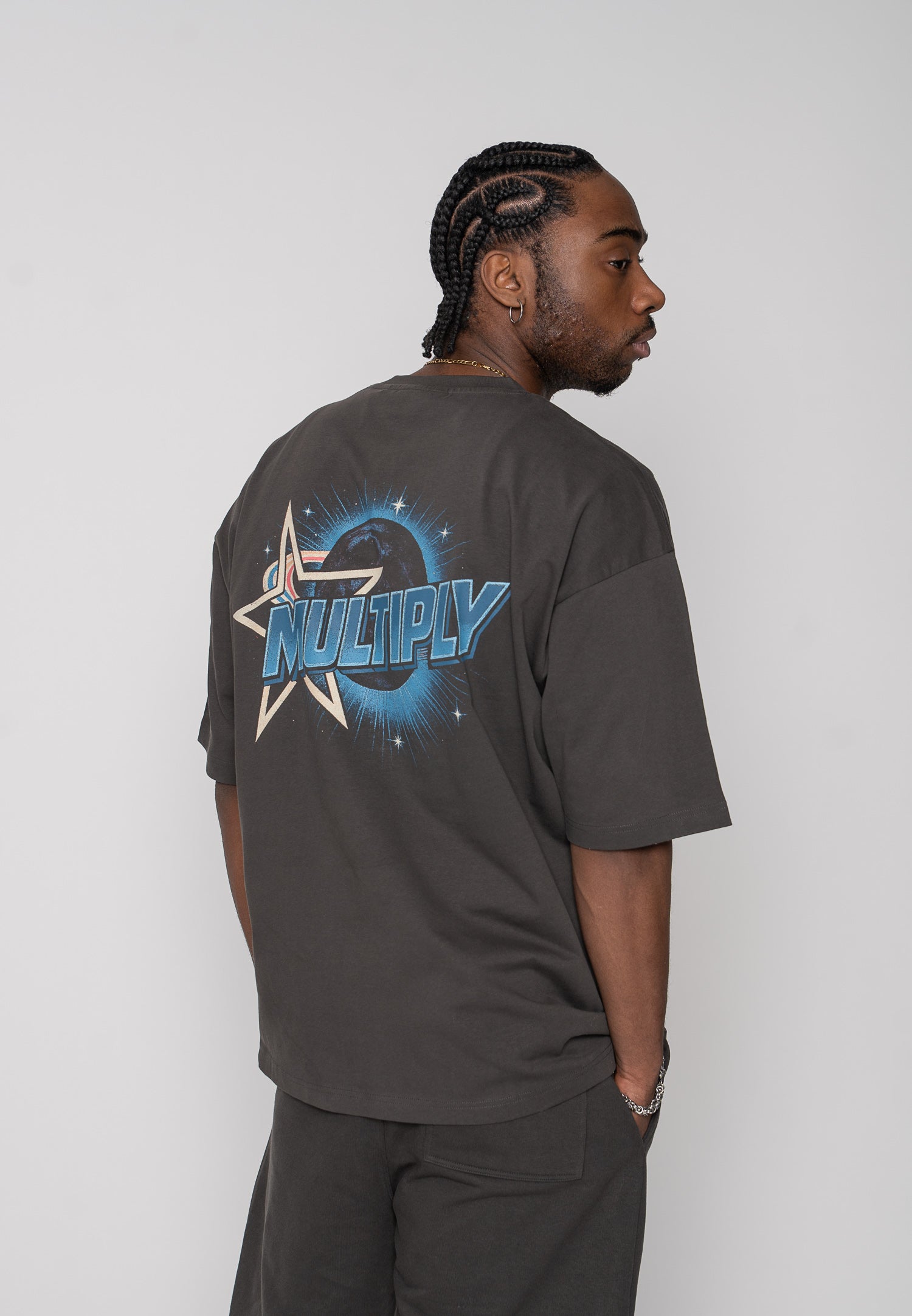 Multiply Apparel Oversize T-Shirt MULTI UNI Phantom Washed – weitere Ansicht 6