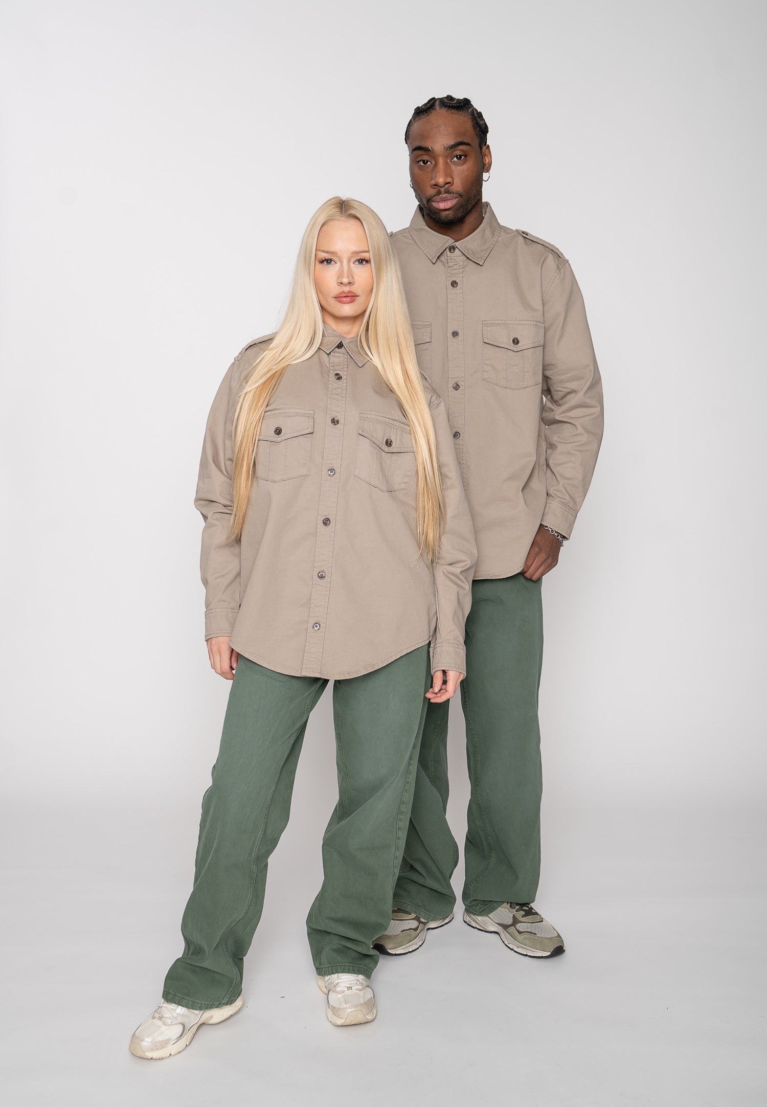 Multiply Apparel Utility Shirt DUTY Roasted Cashew – weitere Ansicht 2