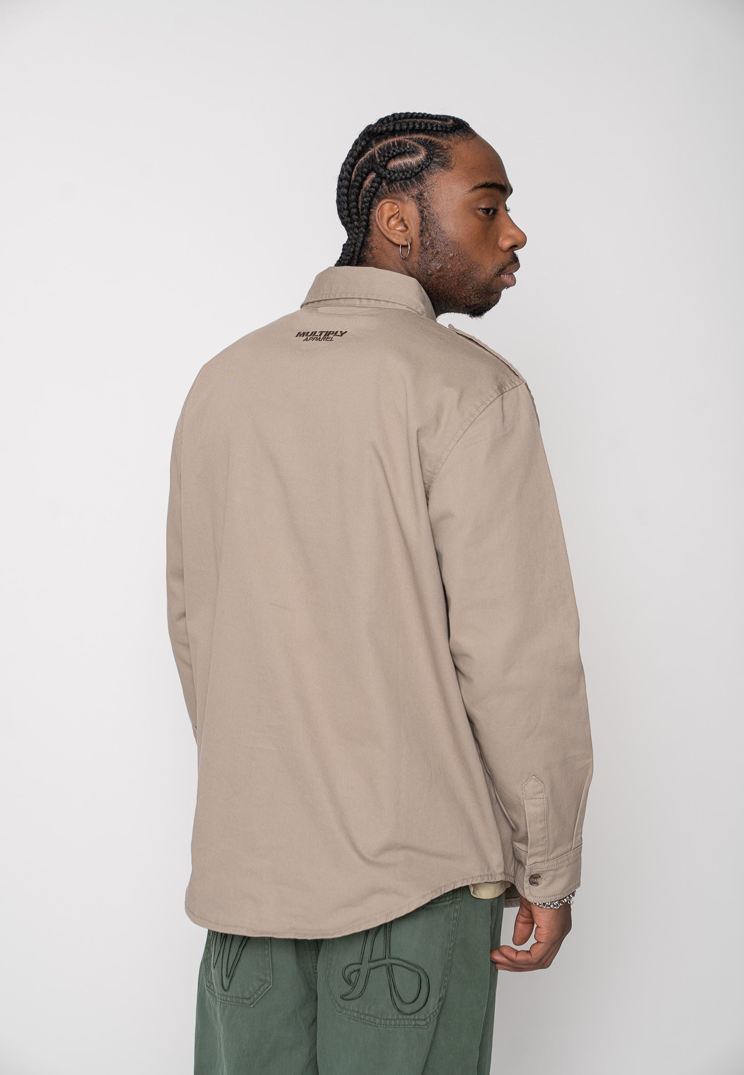 Multiply Apparel Utility Shirt DUTY Roasted Cashew – weitere Ansicht 7
