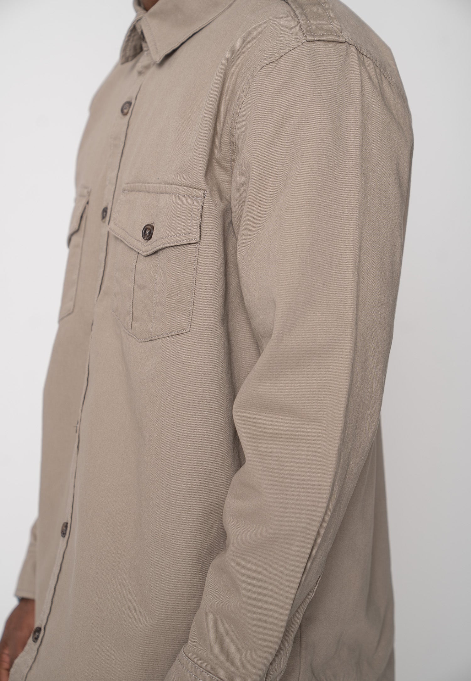 Multiply Apparel Utility Shirt DUTY Roasted Cashew – weitere Ansicht 8