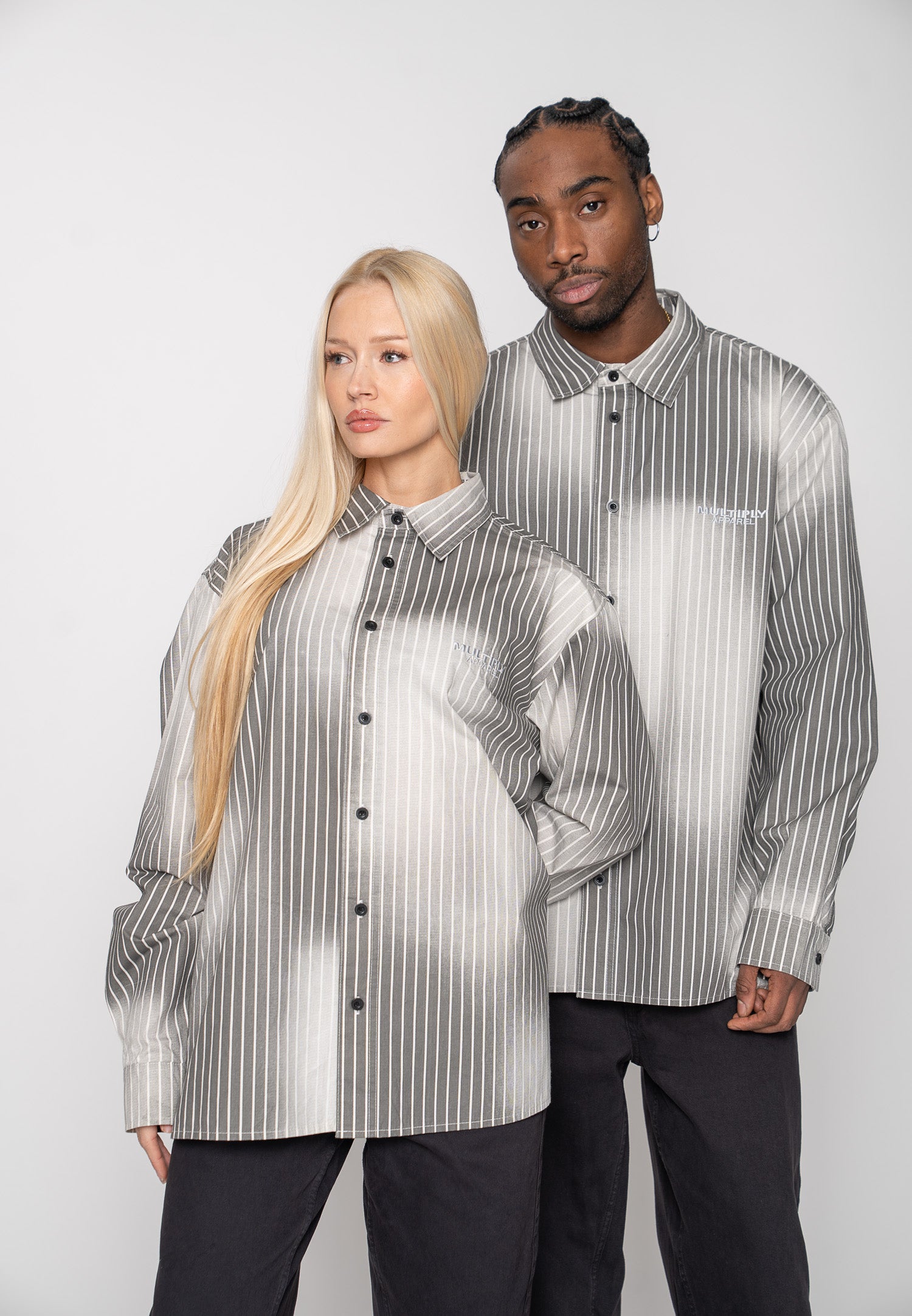 Multiply Apparel Shirt DIM Vasporous Gray – weitere Ansicht 4