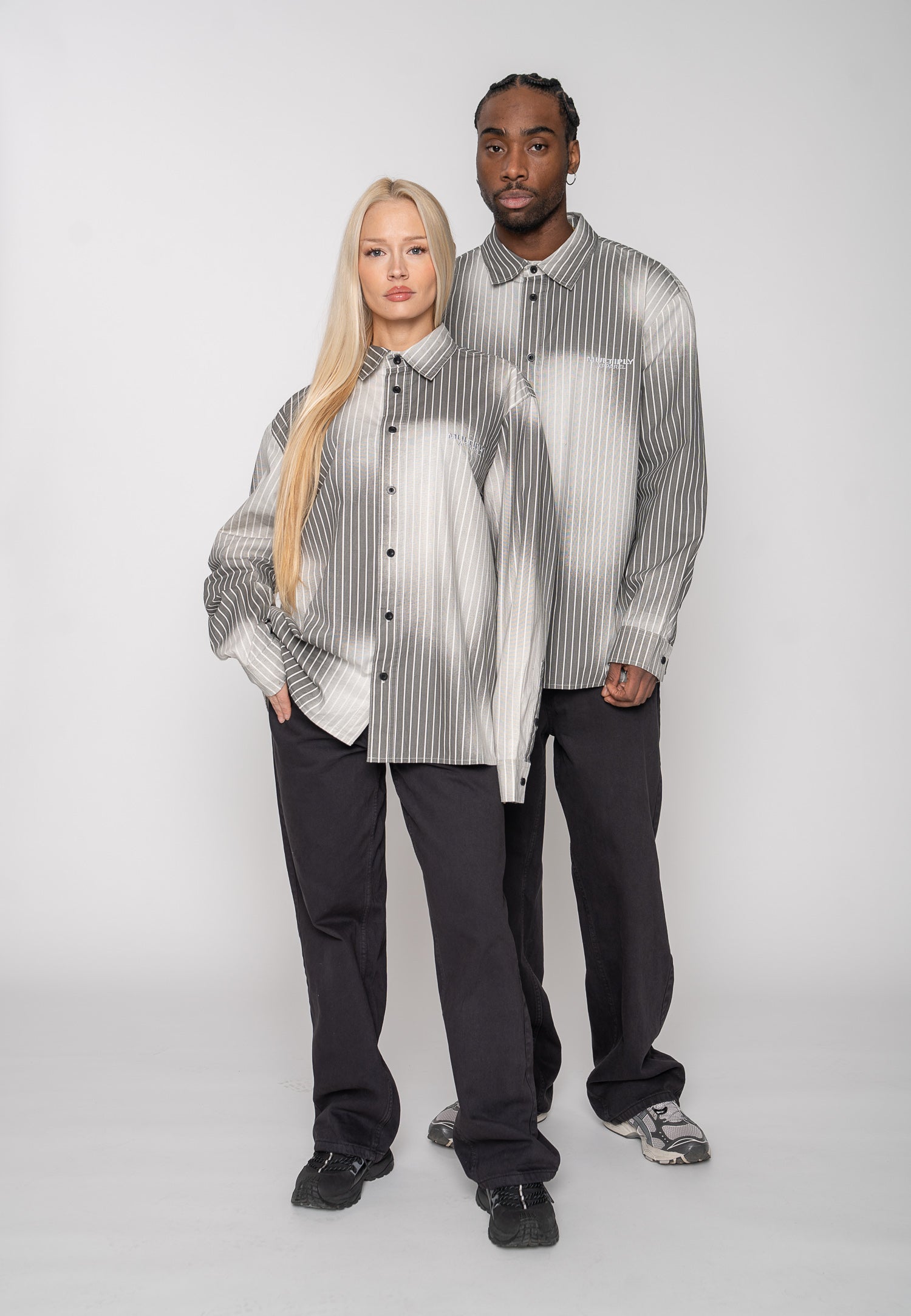 Multiply Apparel Shirt DIM Vasporous Gray – weitere Ansicht 2