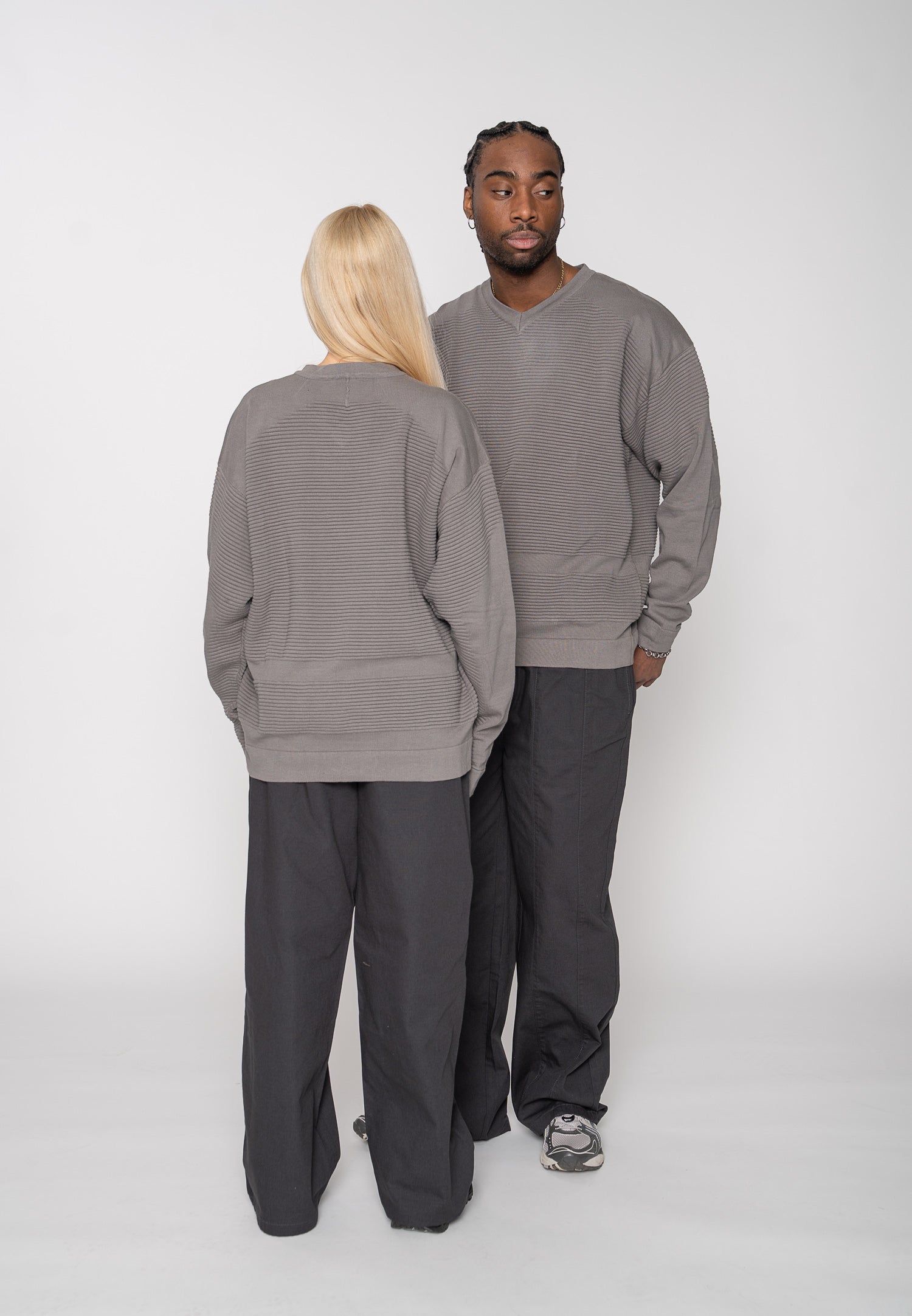 Multiply Apparel Sweatshirt HOCKEY Gargoyle – weitere Ansicht 3