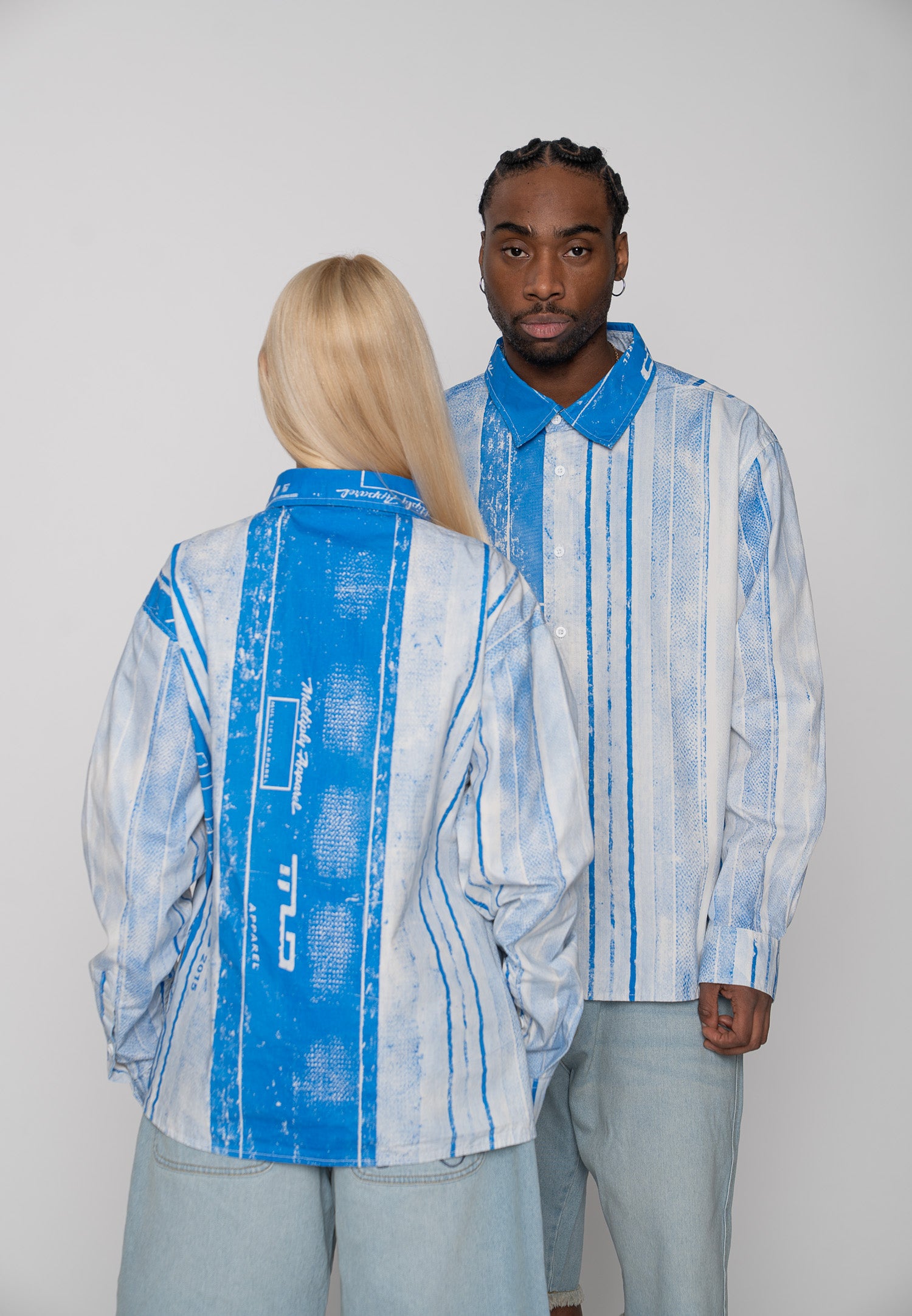 Shirt MOTORCROSS Vasporous Gray