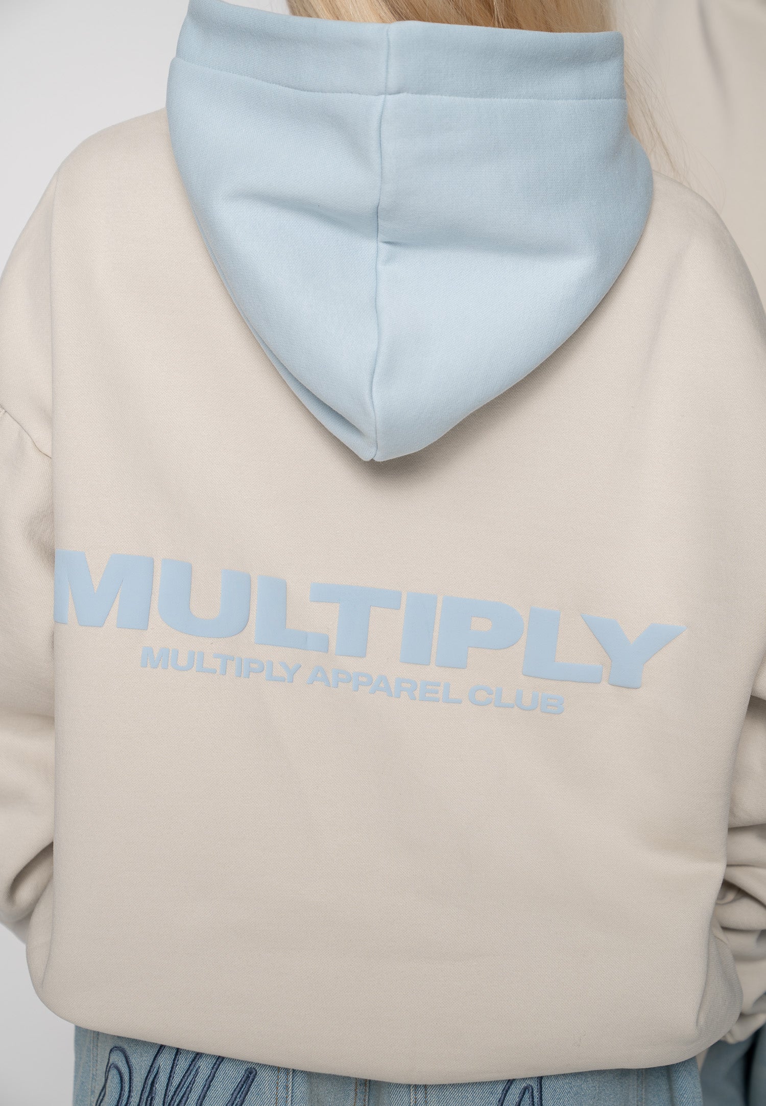Multiply Apparel Oversize Hoodie Moonstruck Baby Blue – weitere Ansicht 5