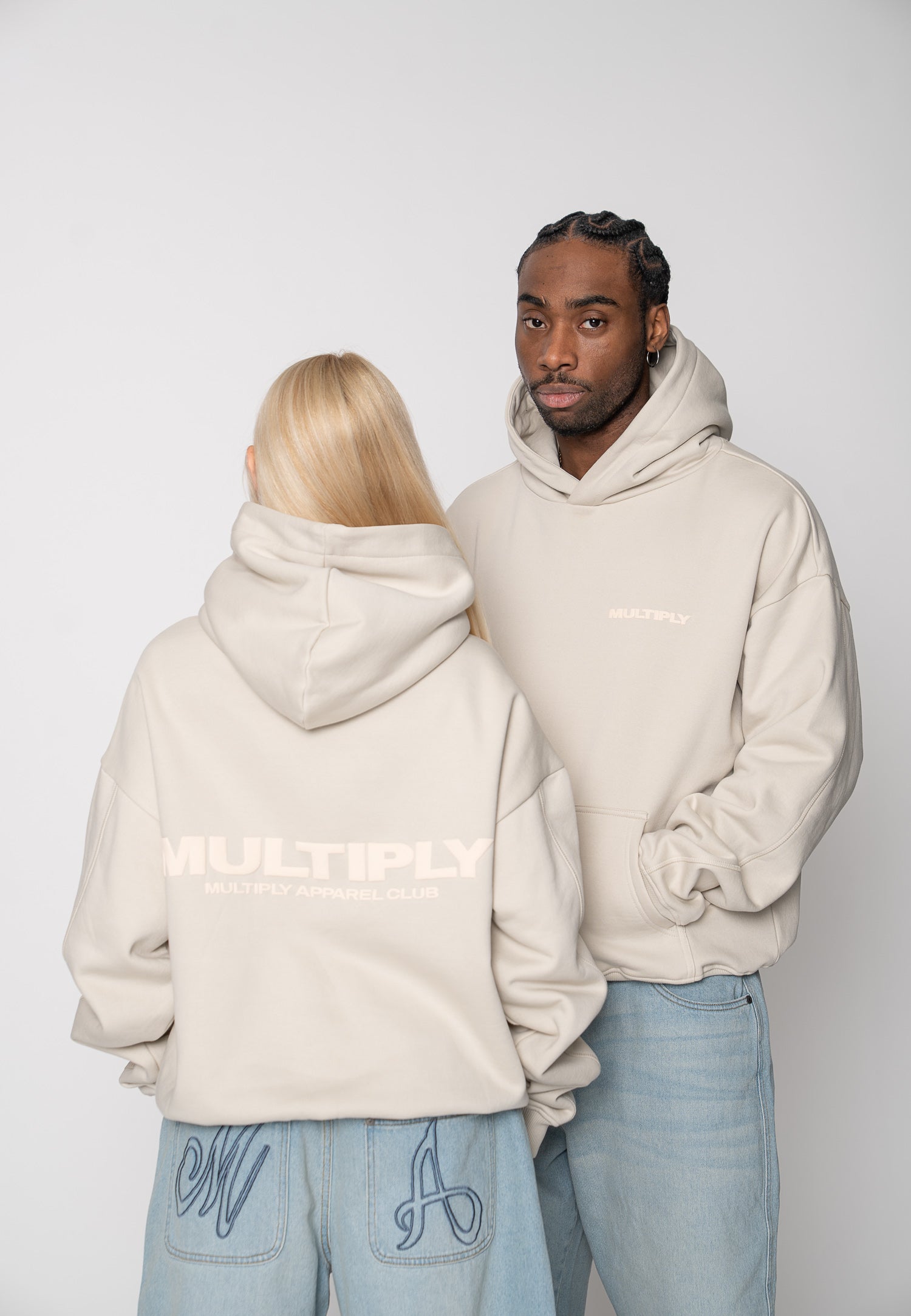 Multiply Apparel Hoodie MULTIPLY Moonstruck – Frontalansicht