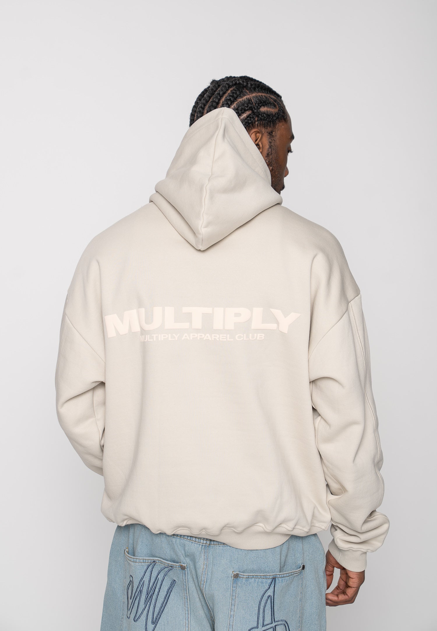 Oversized hoodie MULTIPLY Gargoyle