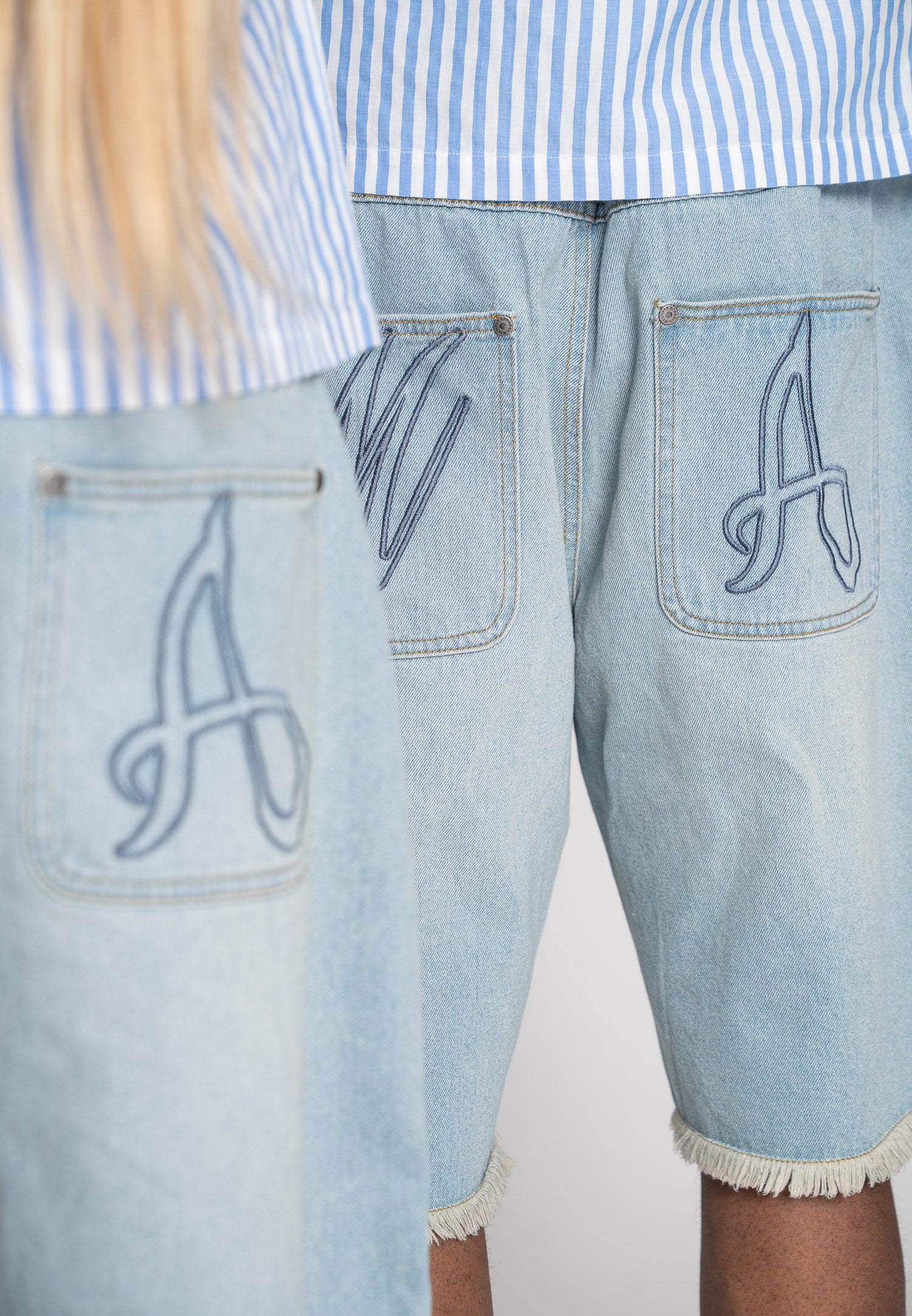 Multiply Apparel Jorts ETERNAL Blue Sand – weitere Ansicht 5