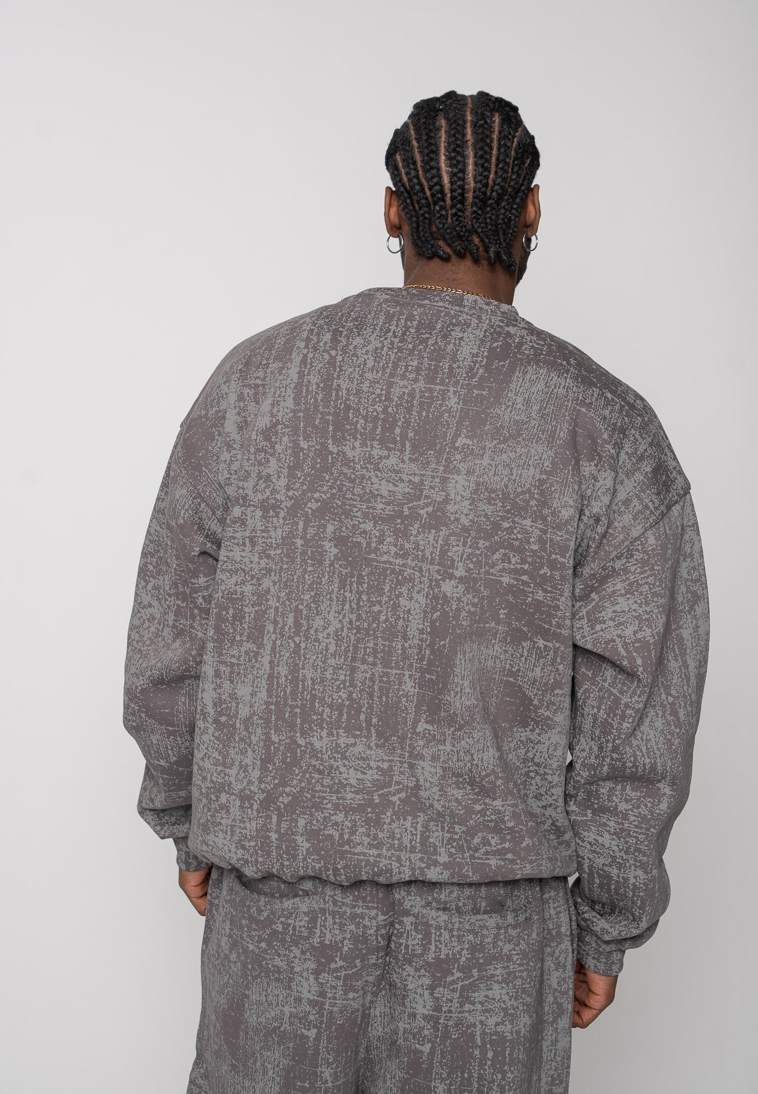 Sweatshirt PLASTER Vasporous Gray