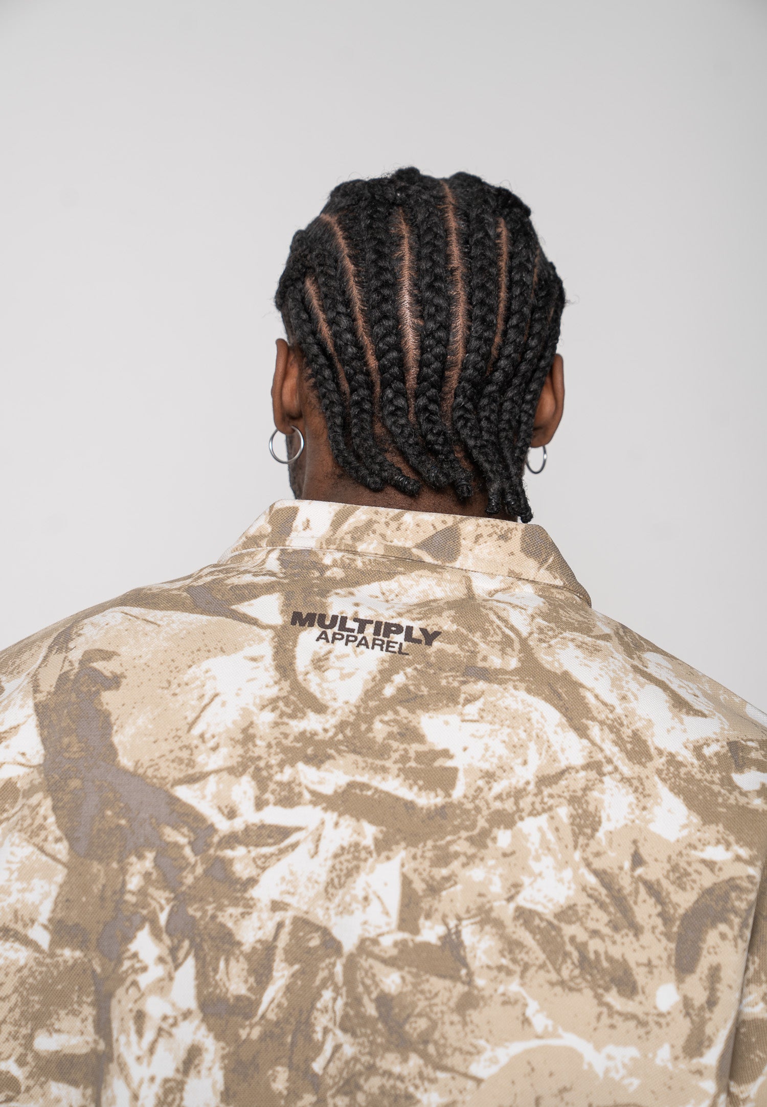Multiply Apparel Oversize Short Sleeve Polo FOLIAGE Weathered Teak – weitere Ansicht 7