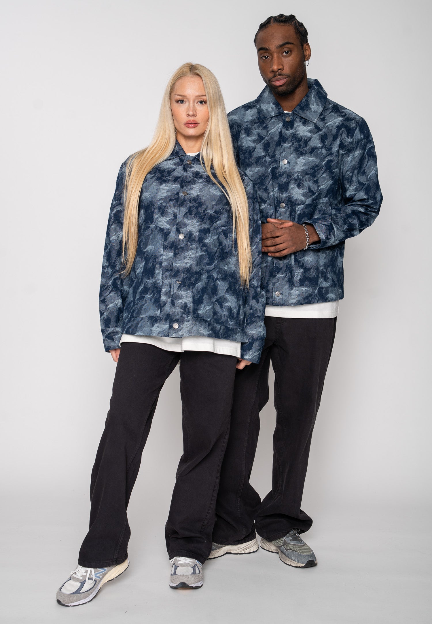 Multiply Apparel Worker Jacket RIPPLE Midnight Navy – weitere Ansicht 7