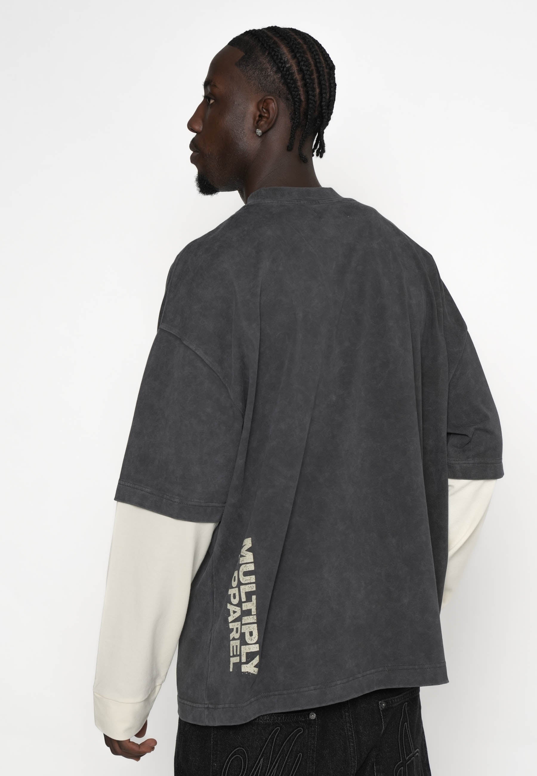 Oversize Longsleeve T-shirt VISAGE Cloud Cream