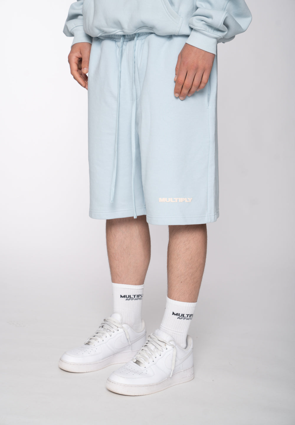 Multiply Apparel Shorts MULTIPLY Baby Blue – weitere Ansicht 2