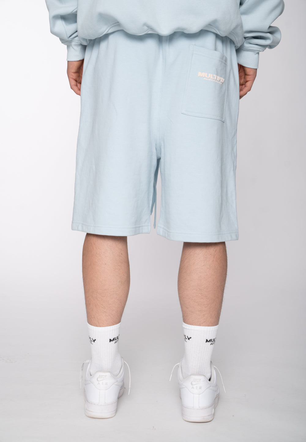 Multiply Apparel Shorts MULTIPLY Baby Blue – weitere Ansicht 4