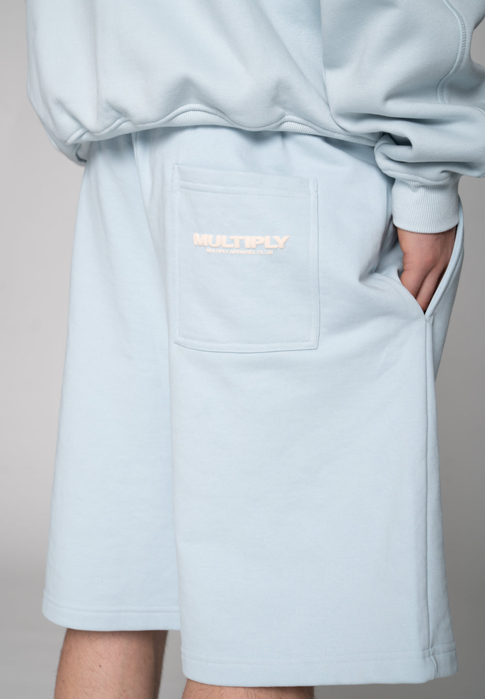 Multiply Apparel Shorts MULTIPLY Baby Blue – weitere Ansicht 5