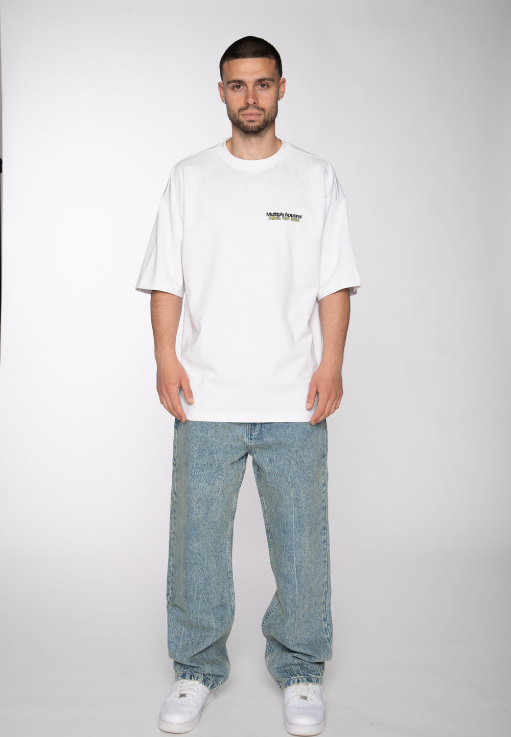 Multiply Apparel Oversize T-Shirt PADEL CUP White – weitere Ansicht 4