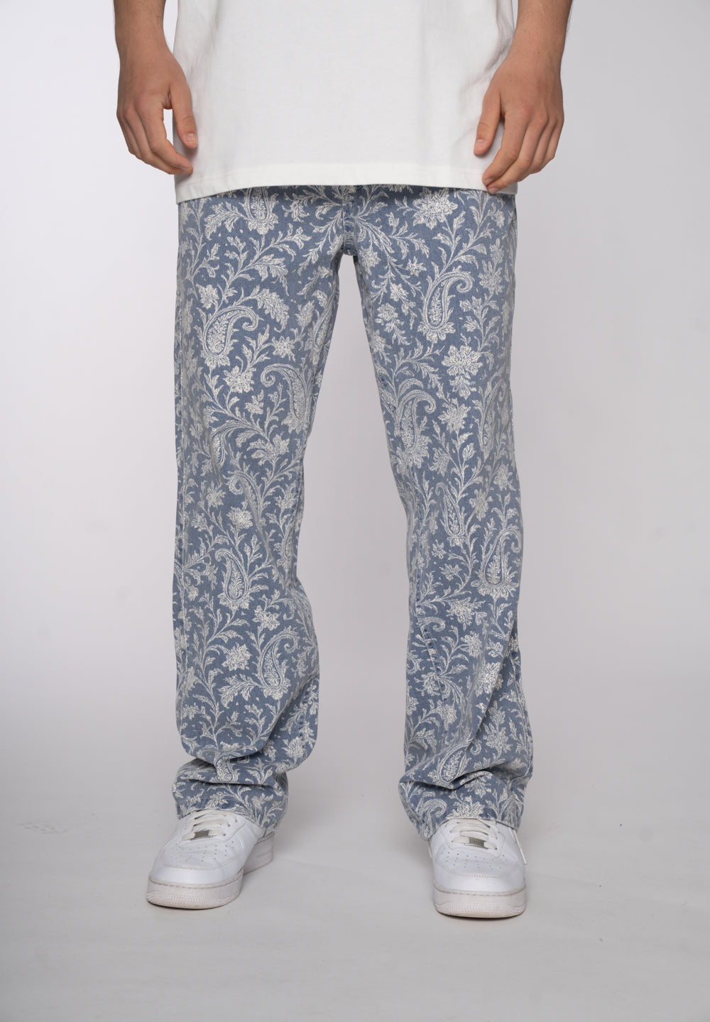 Multiply Apparel Mid Rise Jeans PAISLEY THREE Light Blue – weitere Ansicht 2