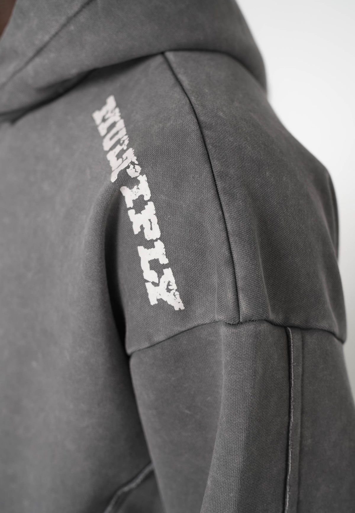 Oversize Hoodie CLANDESTINE Gargoyle Washed