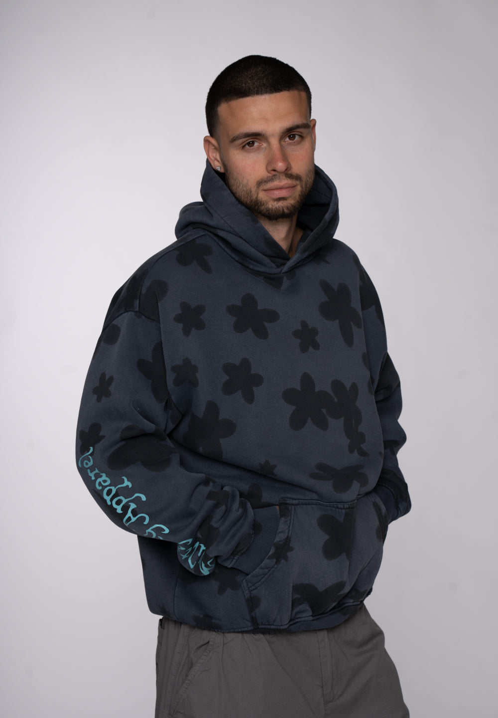 Multiply Apparel Oversize Hoodie PURE SPIRIT Odyssey Gray – weitere Ansicht 3
