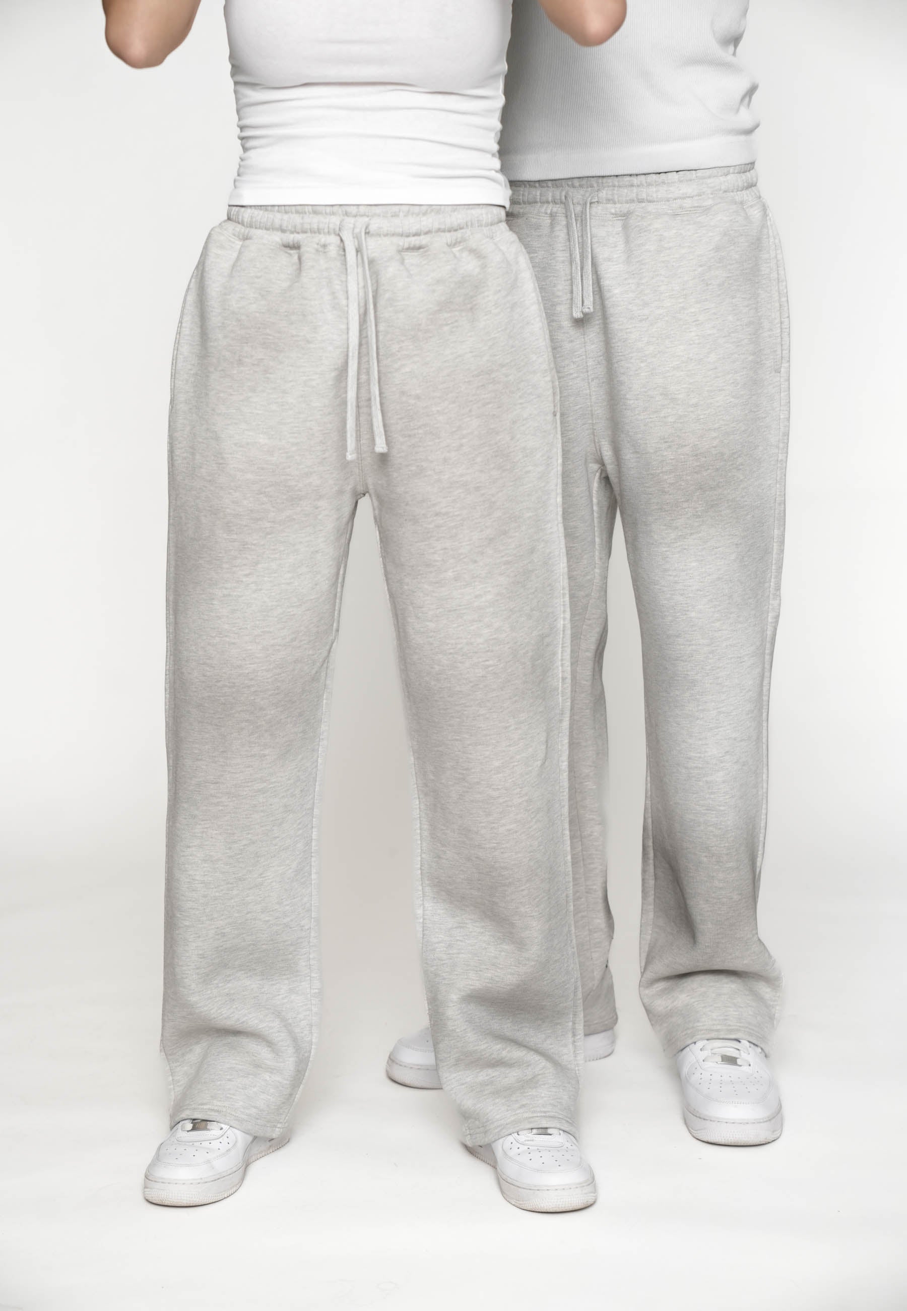 Oversize Joggers OIL SLICK Grey Melange