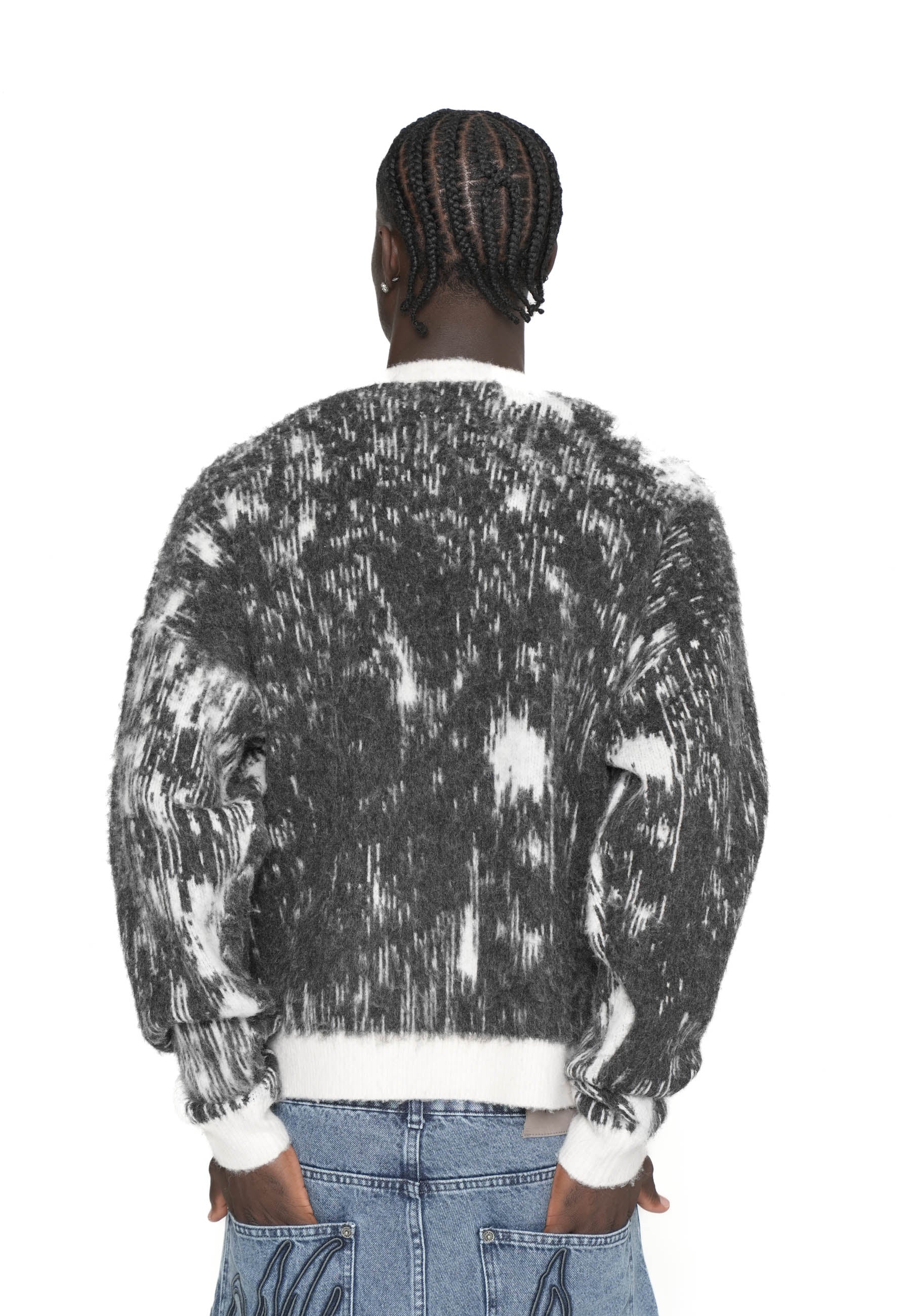 Oversize Sweatshirt BATTLEFIELD Black olive